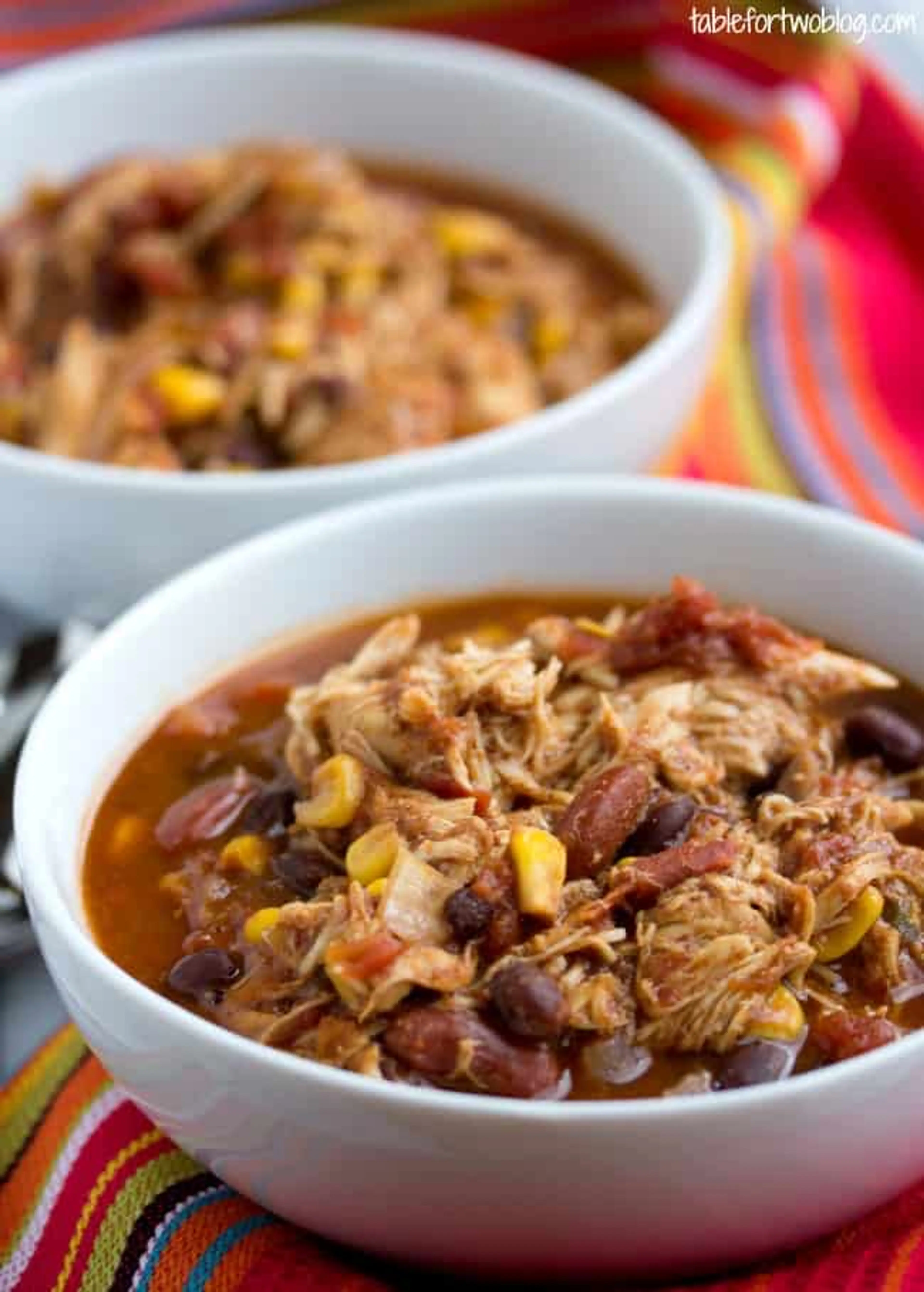 Crockpot Chicken Taco Chili