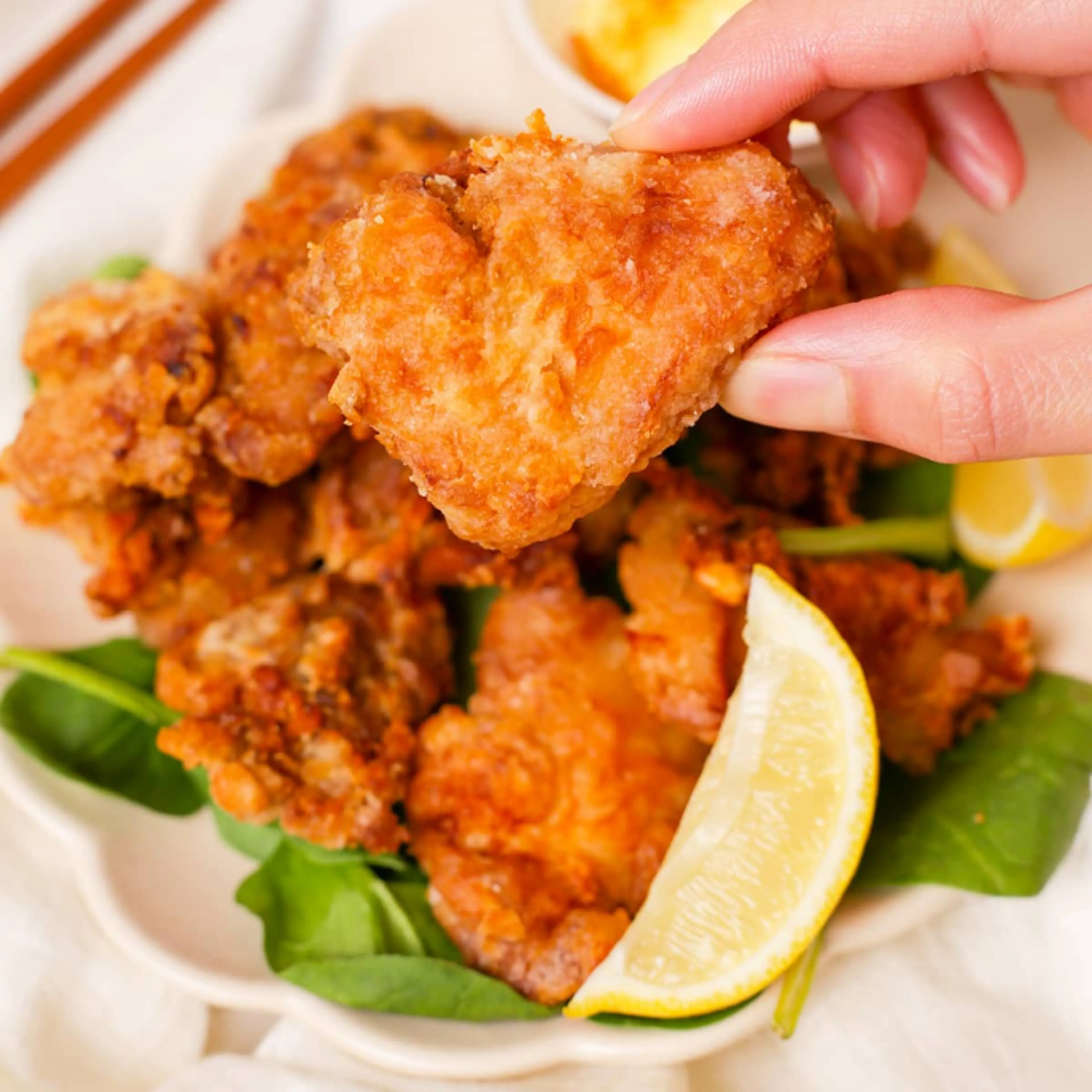 Air fryer Chicken Karaage (Japanese Fried Chicken)