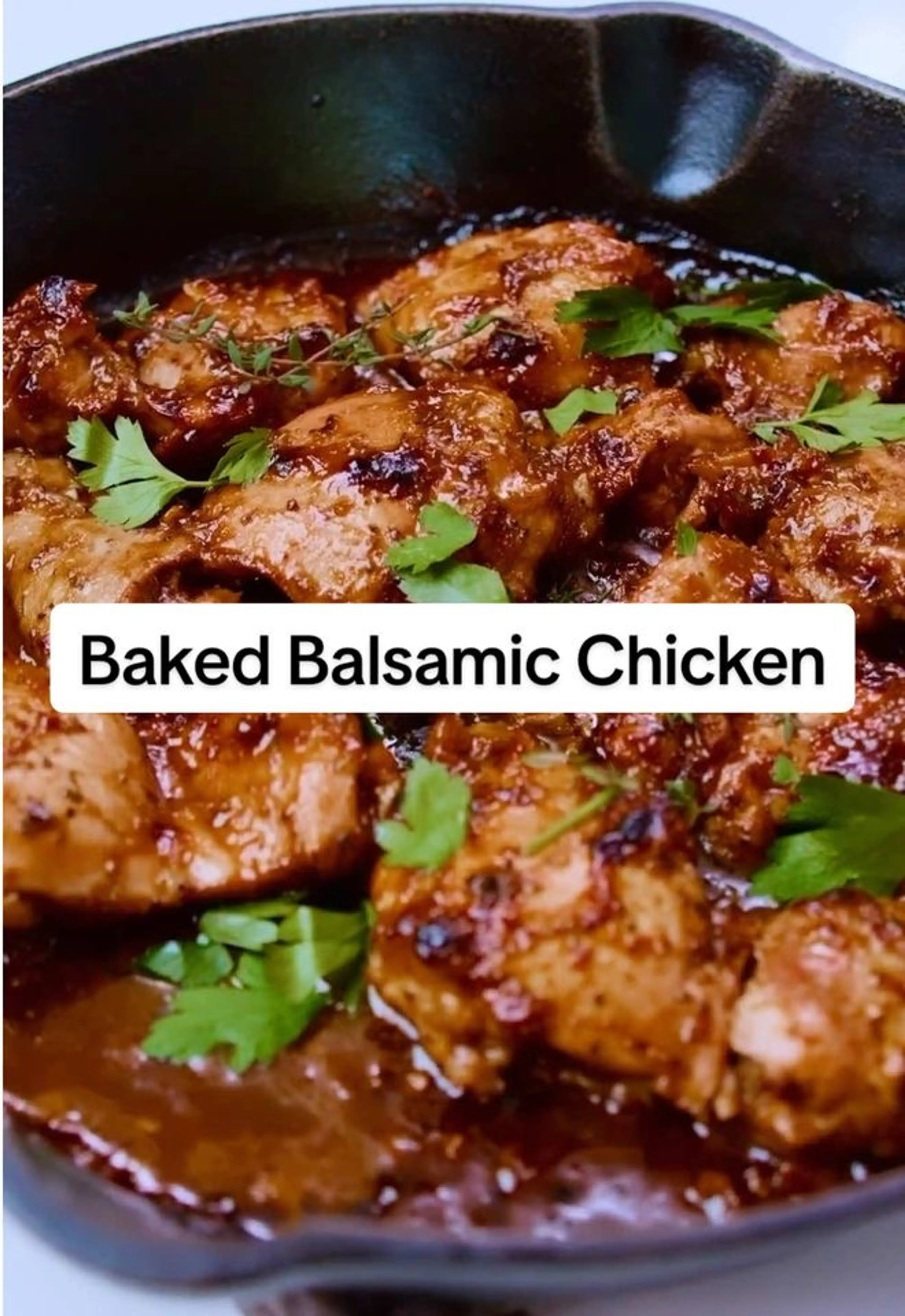Baked Balsamic Chicken