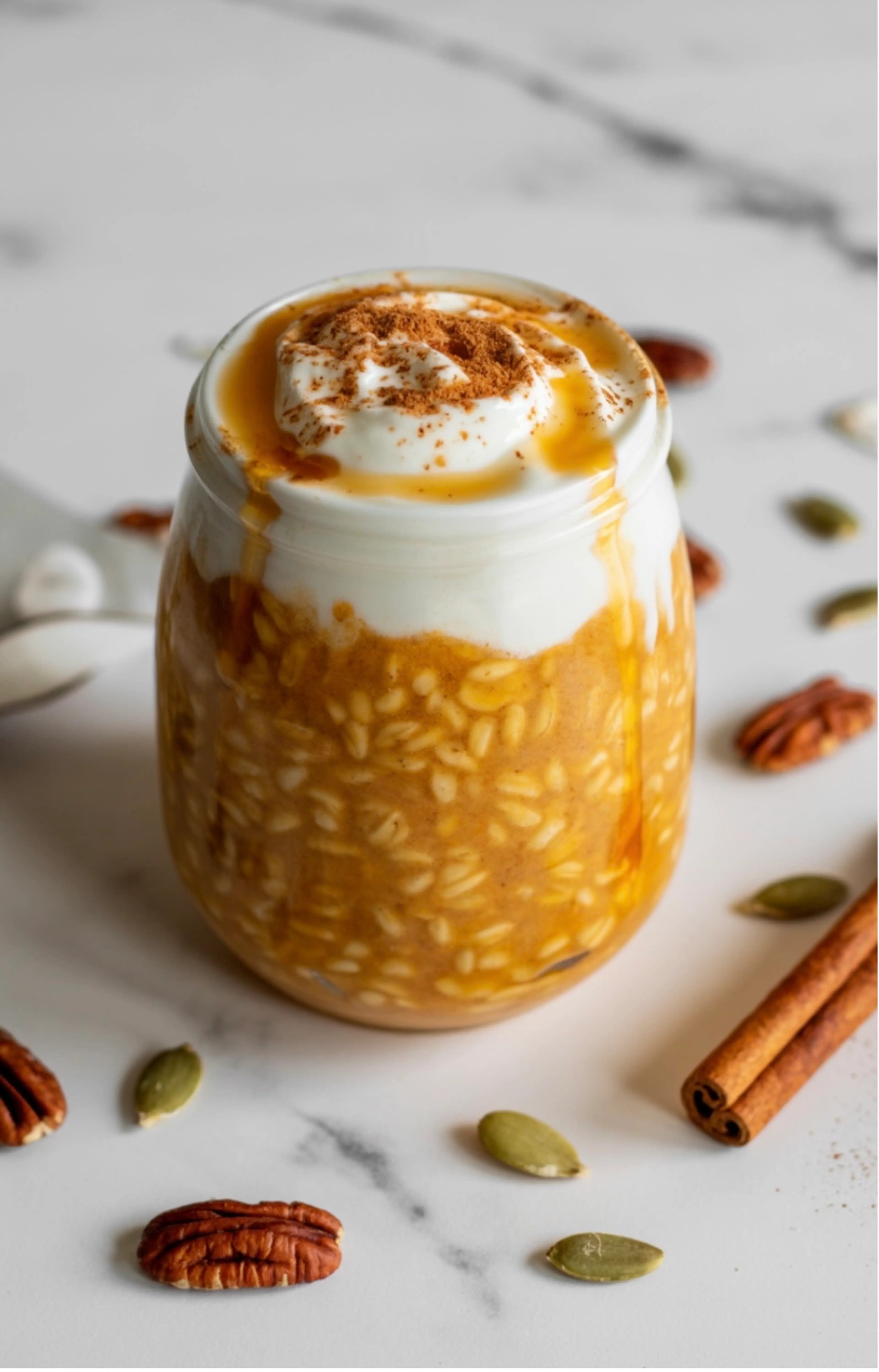 Pumpkin Spice Overnight Oats