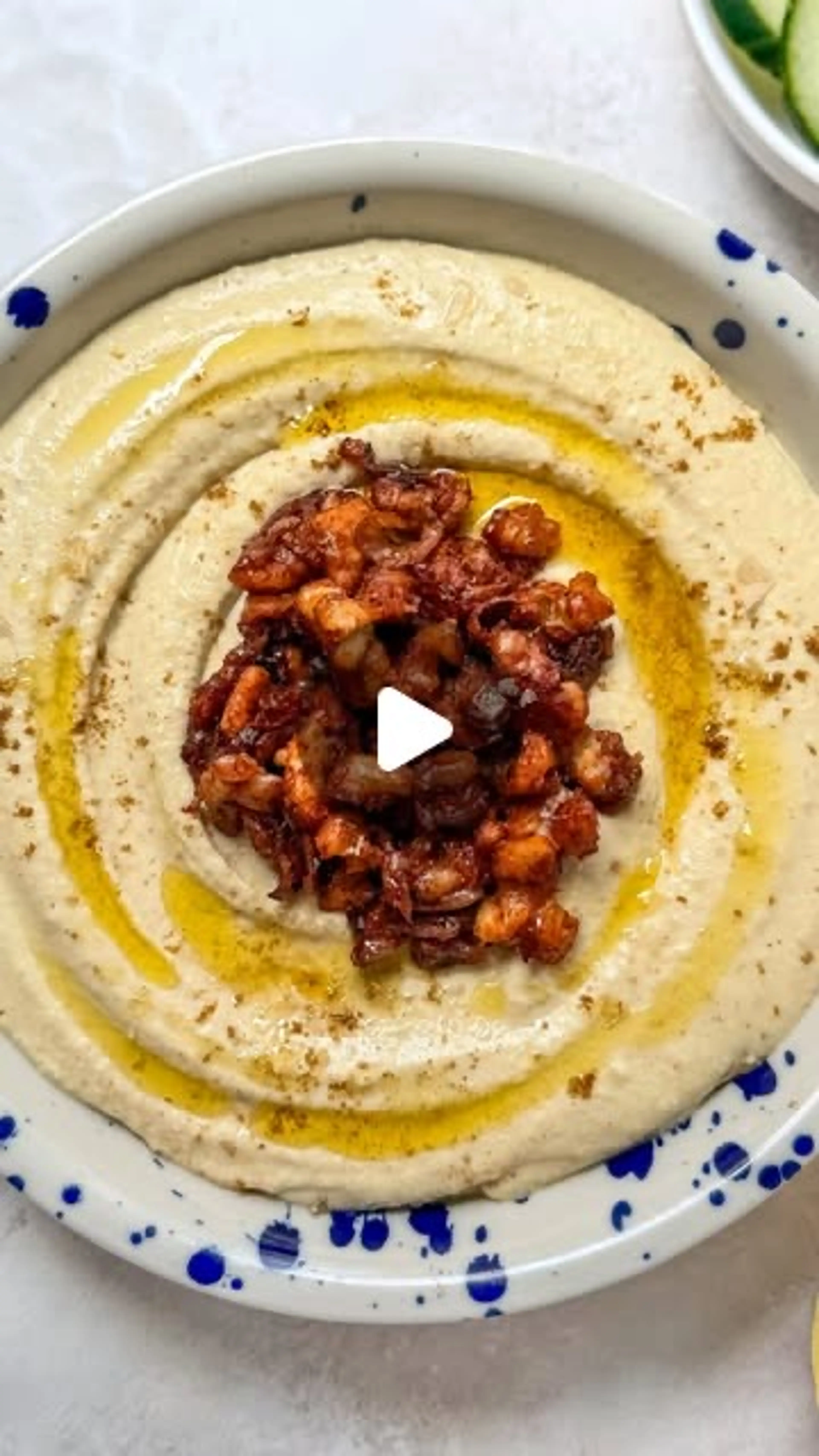 Toasted Marinated Walnut Hummus