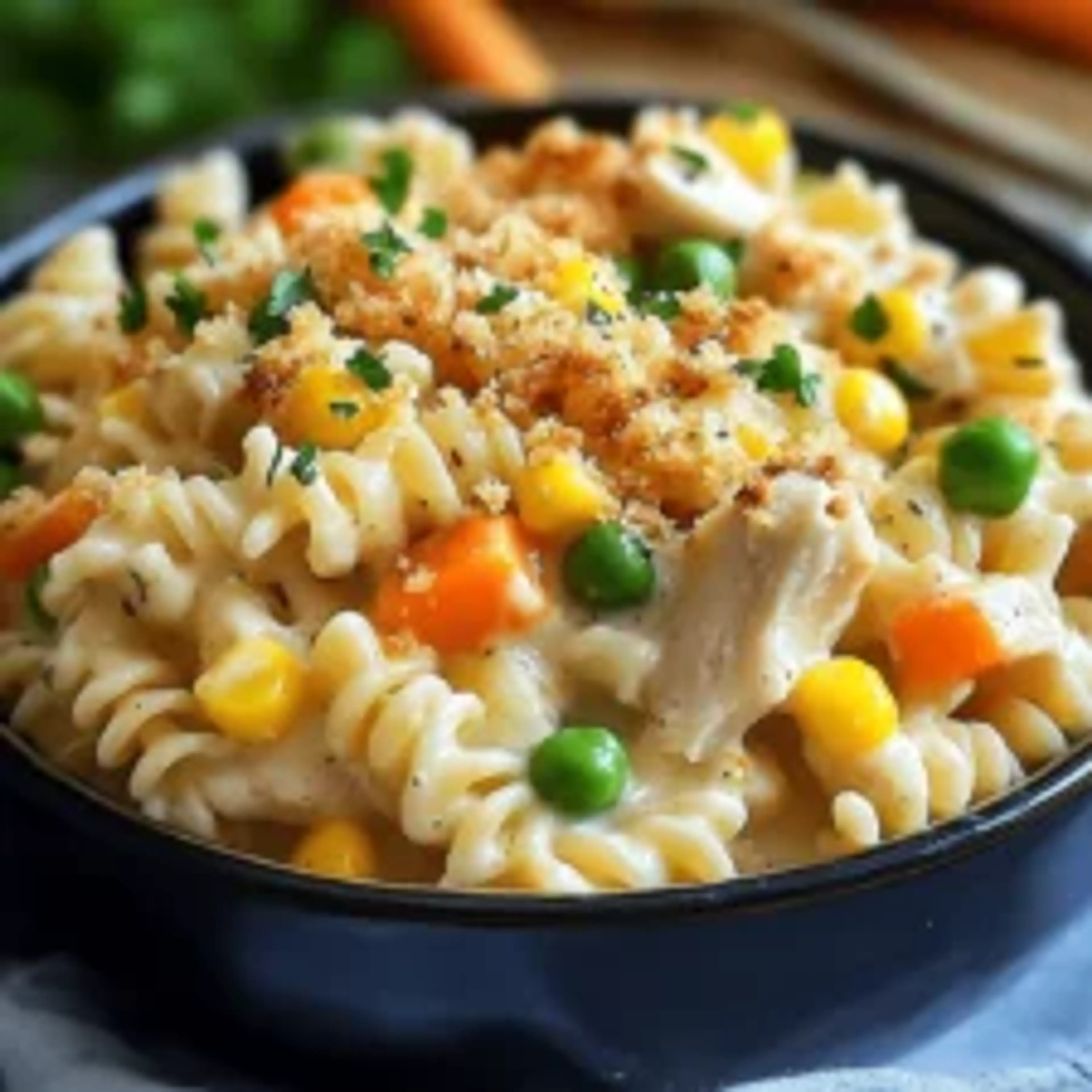 Chicken Pot Pie Pasta