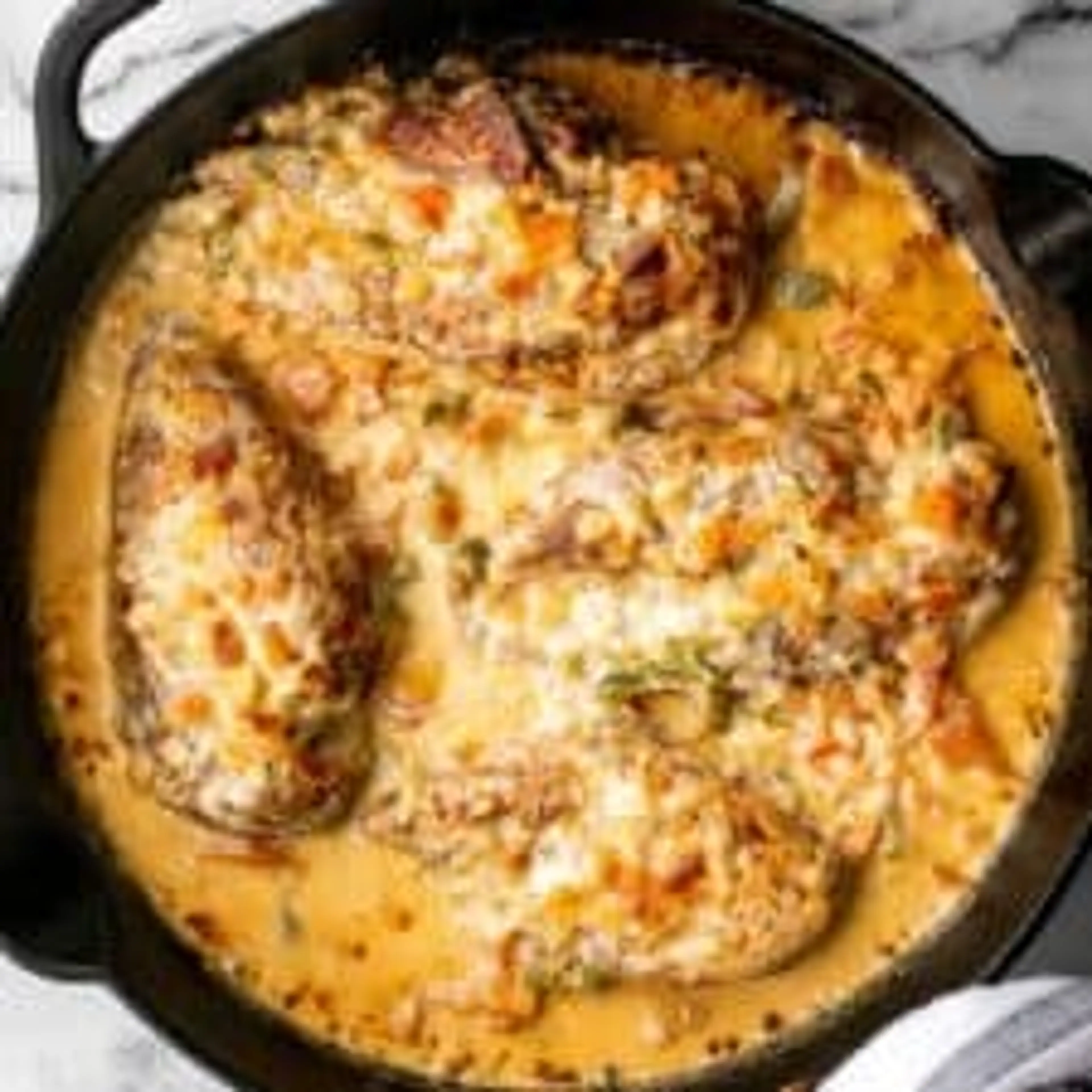 Baked Queso Chicken