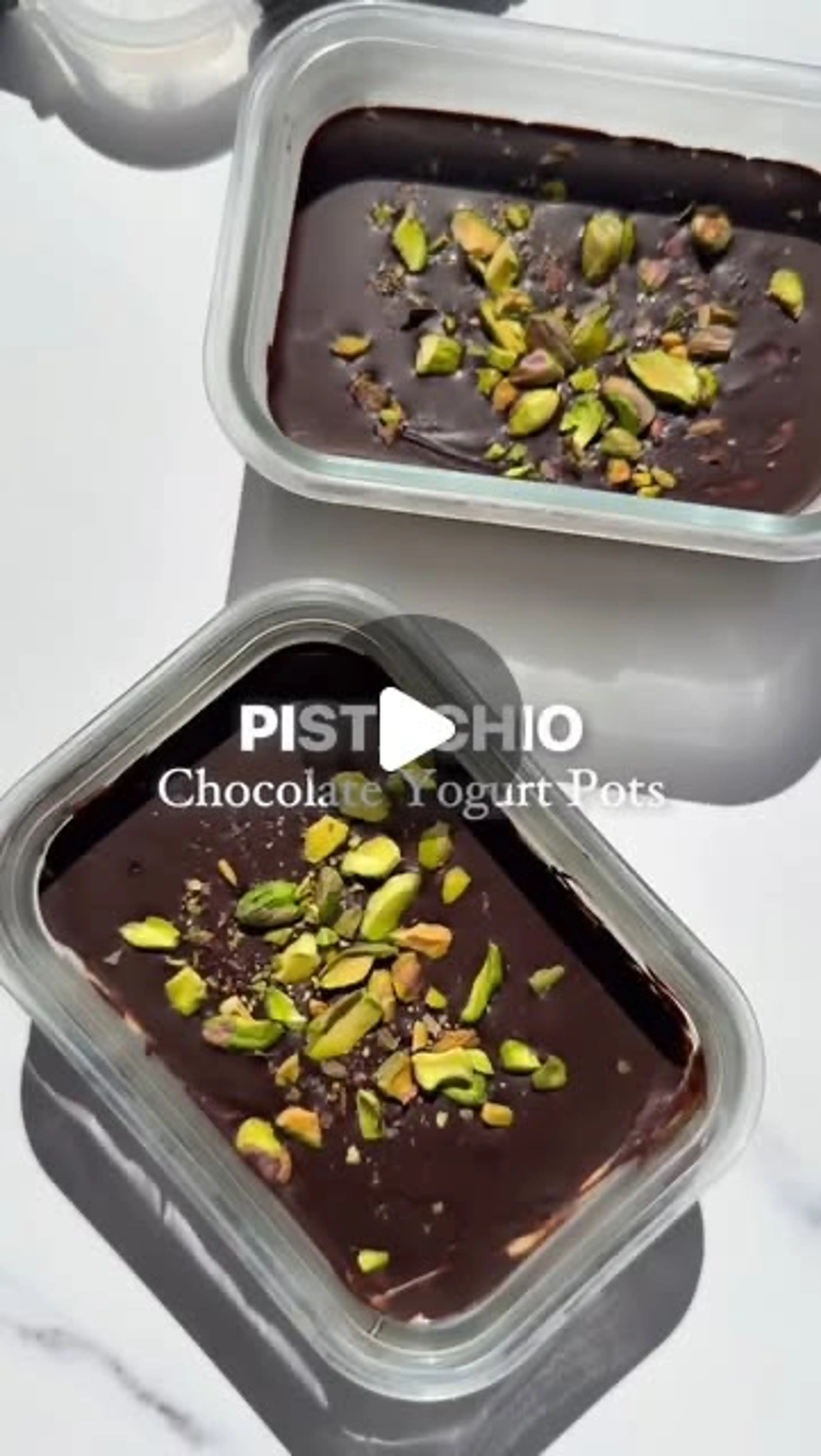 Pistachio Chocolate Yogurt Pot