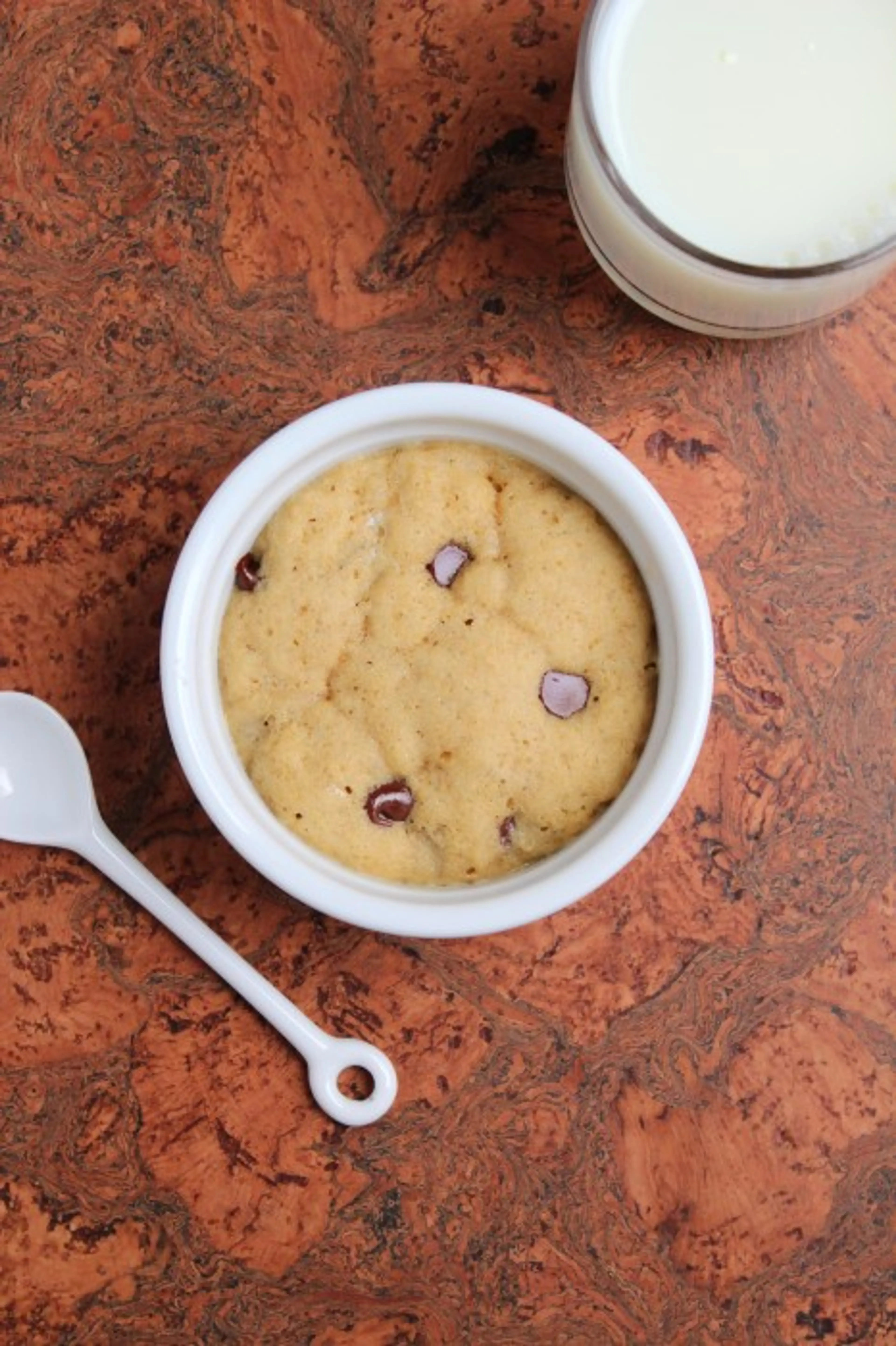 Deep-Dish Chocolate Chip Cookie for One