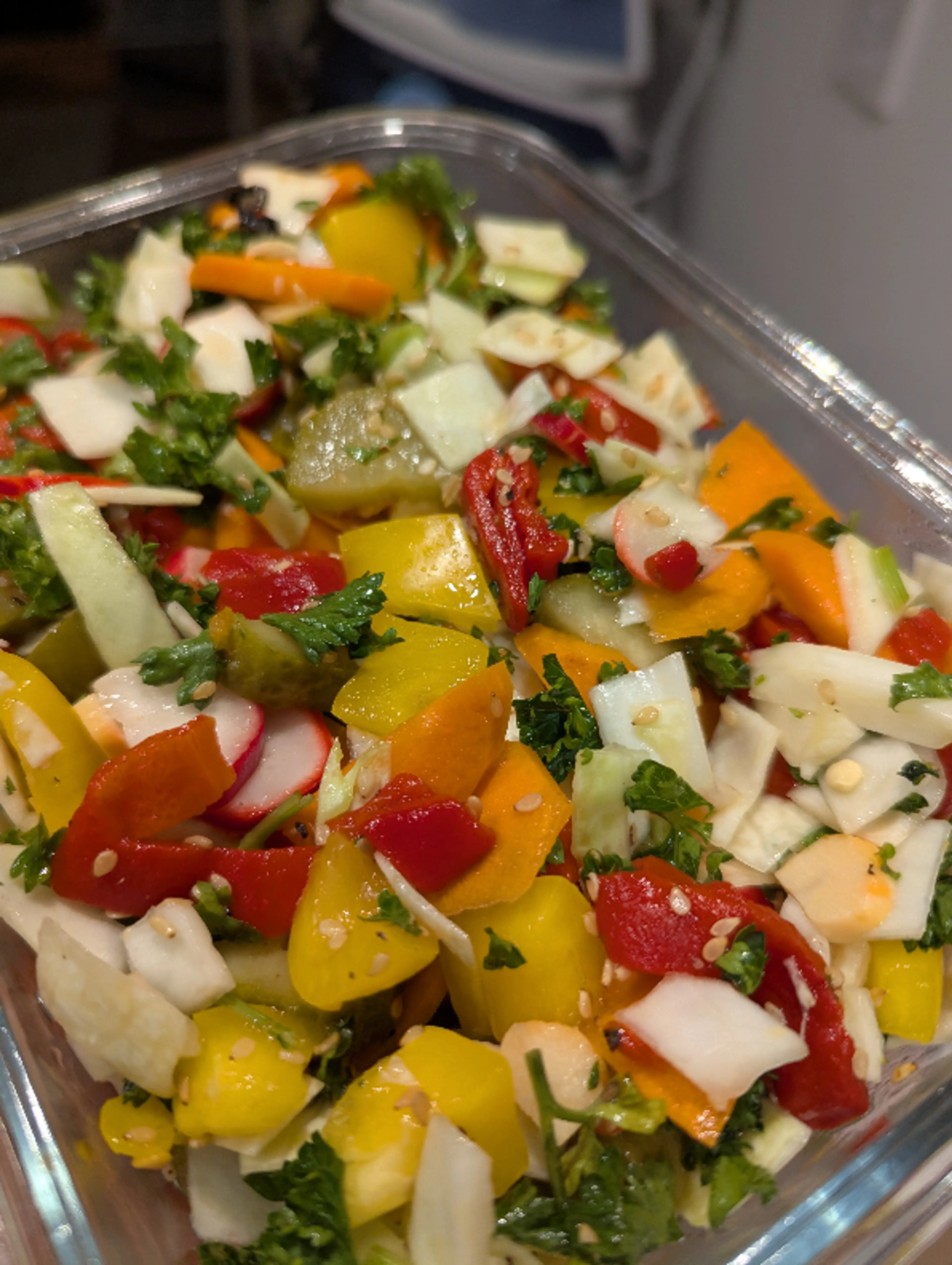 🌈🥗 Salade Croquante Arc-en-Ciel
