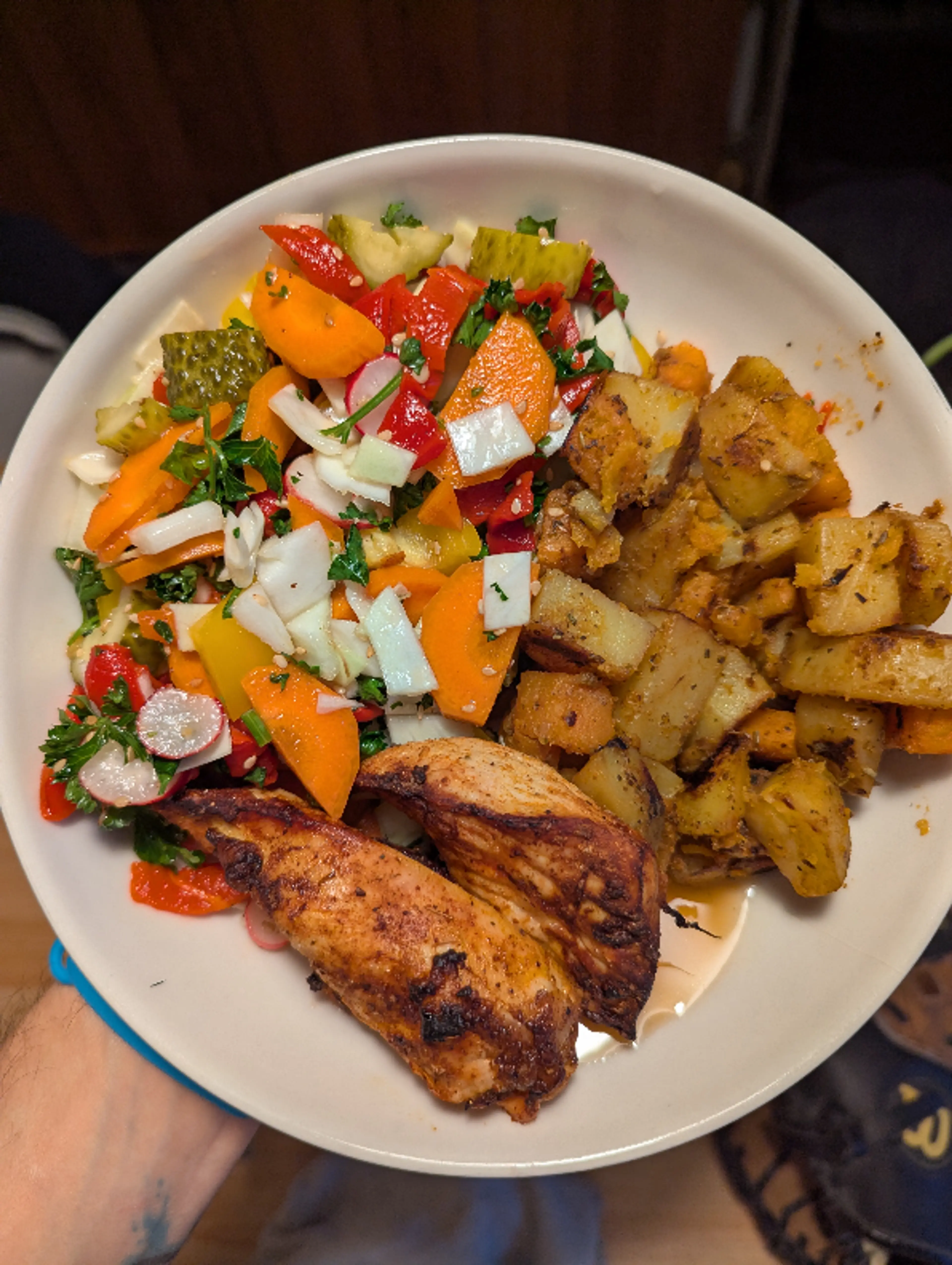 🌈🥗 Salade Croquante Arc-en-Ciel