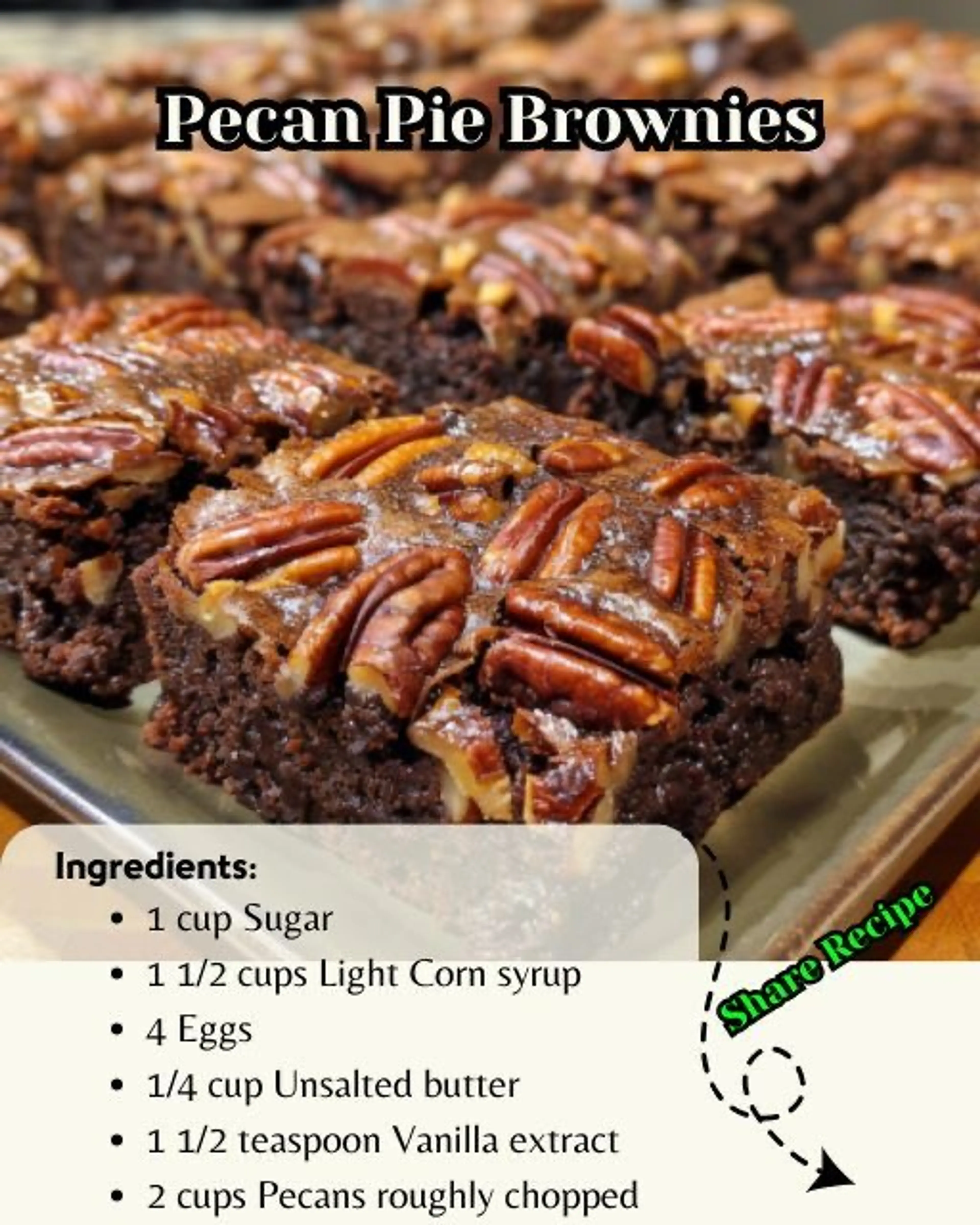 Pecan Pie Brownies