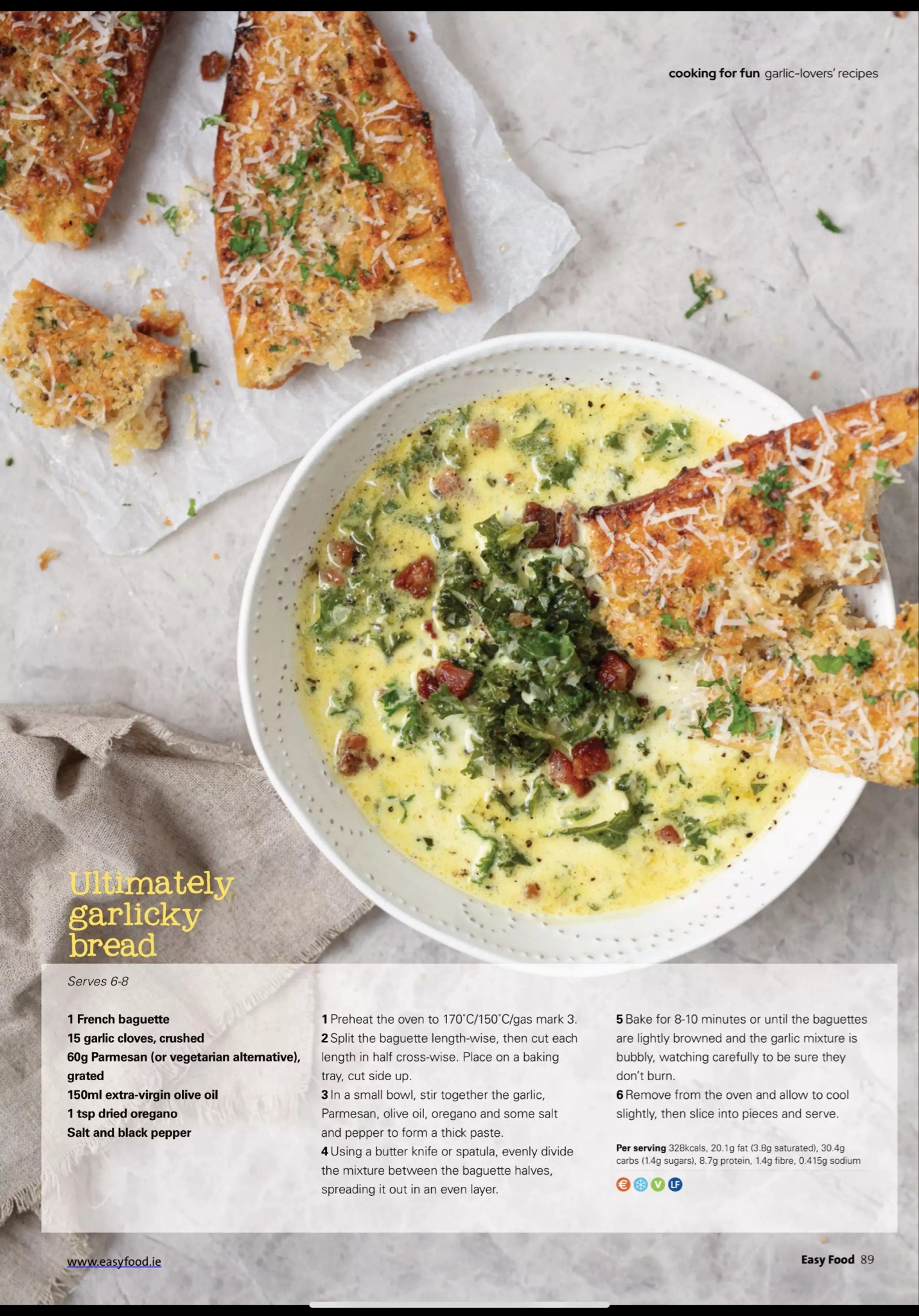 Ultimately Garlicky Bread