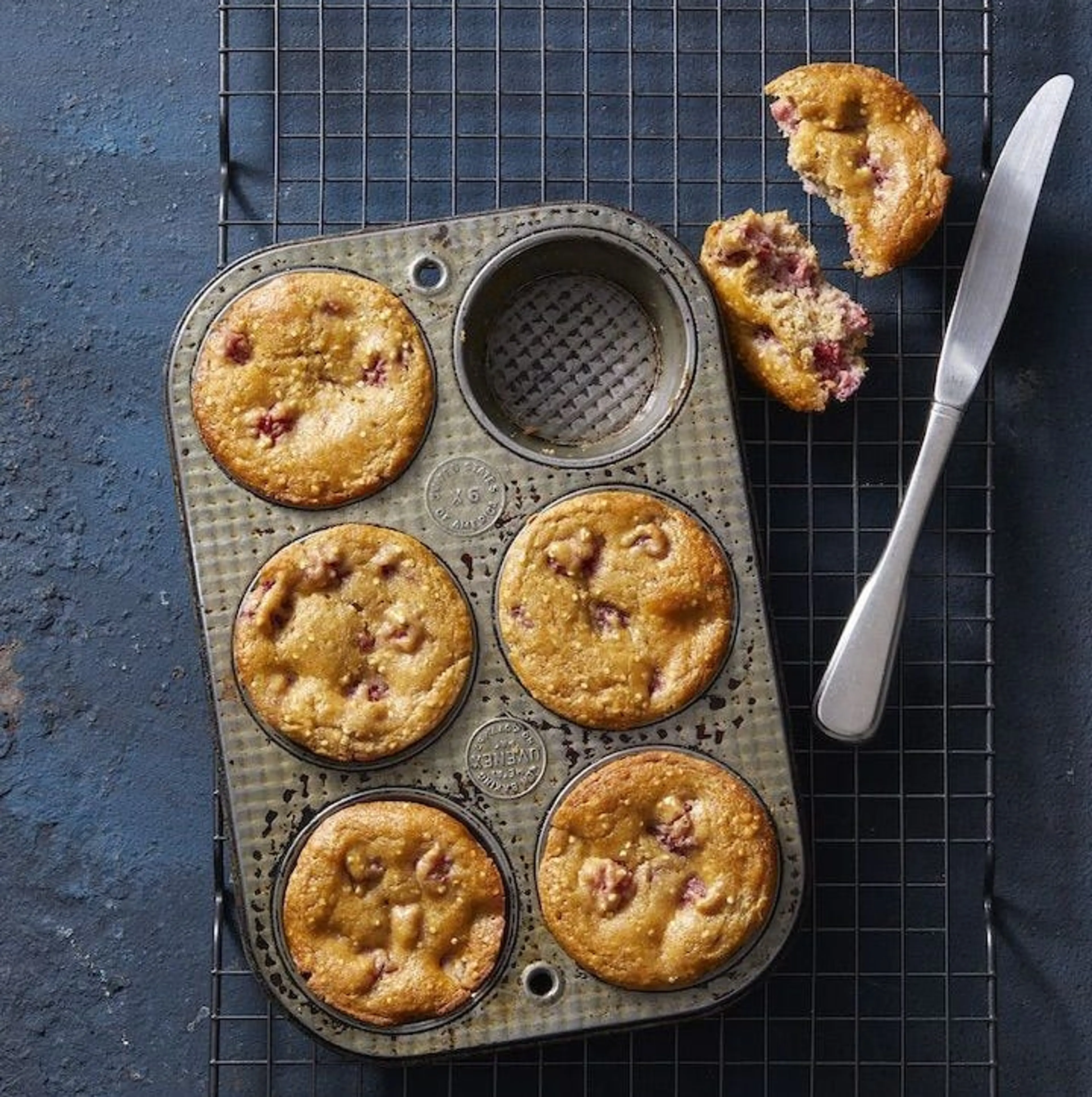 Very Berry Quinoa Muffins
