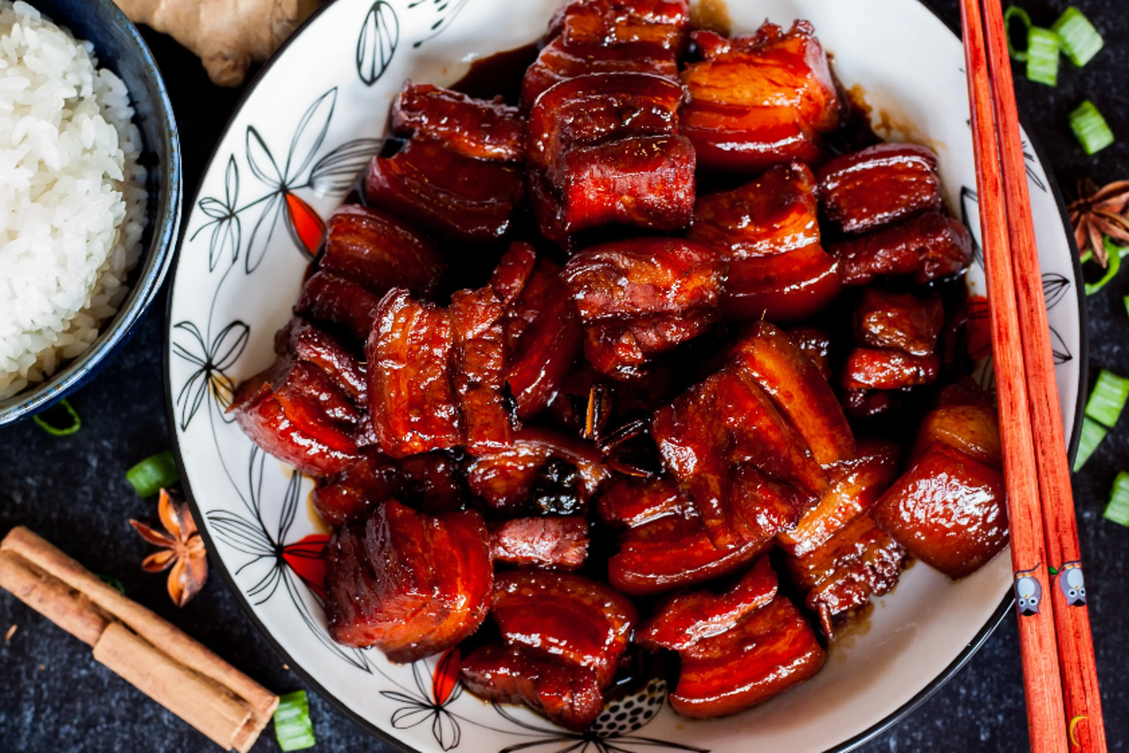 Chinese Braised Pork Belly (Hong Shao Rou)