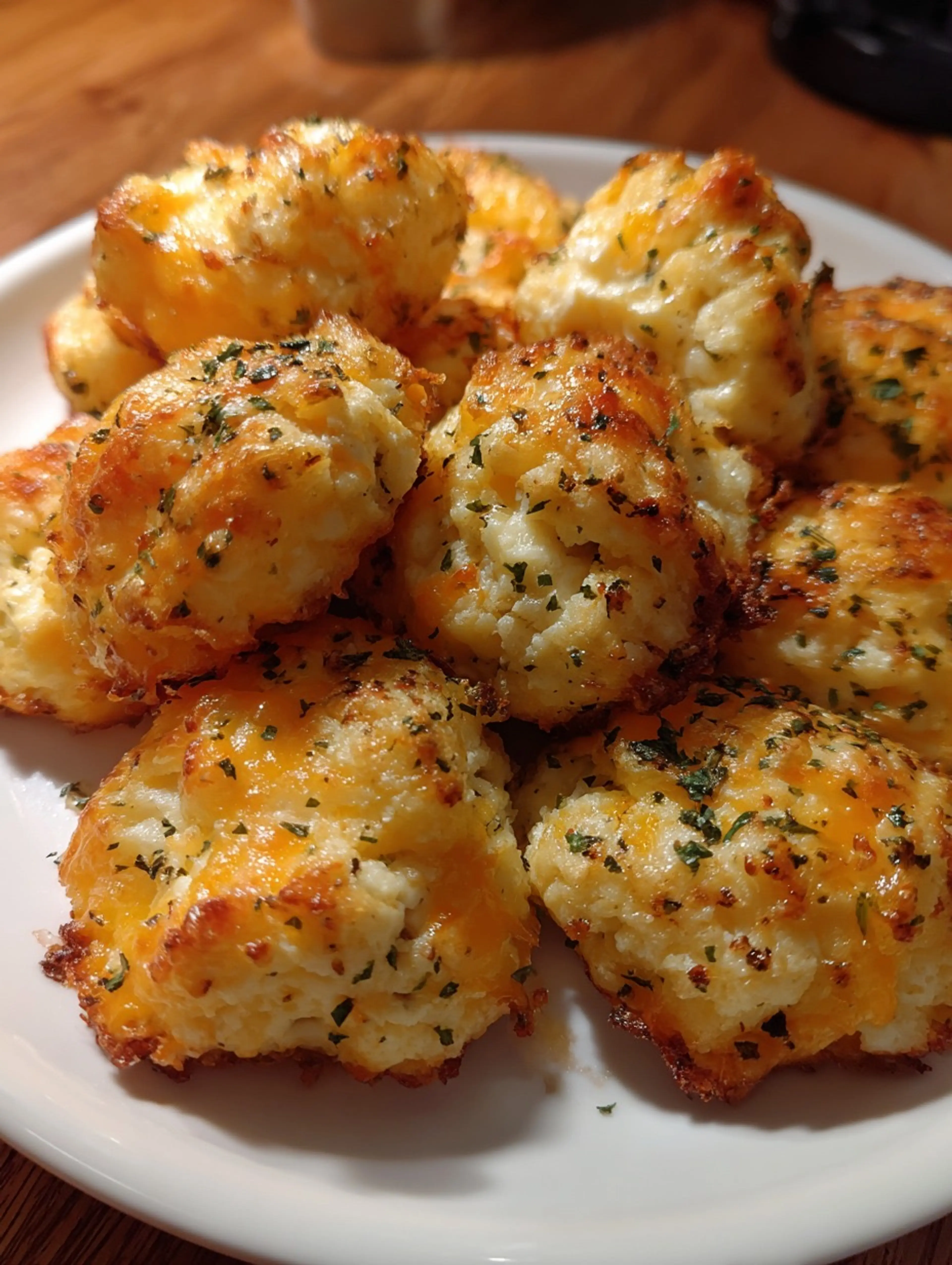 3-ingredient Cheesy Ranch Protein Bites