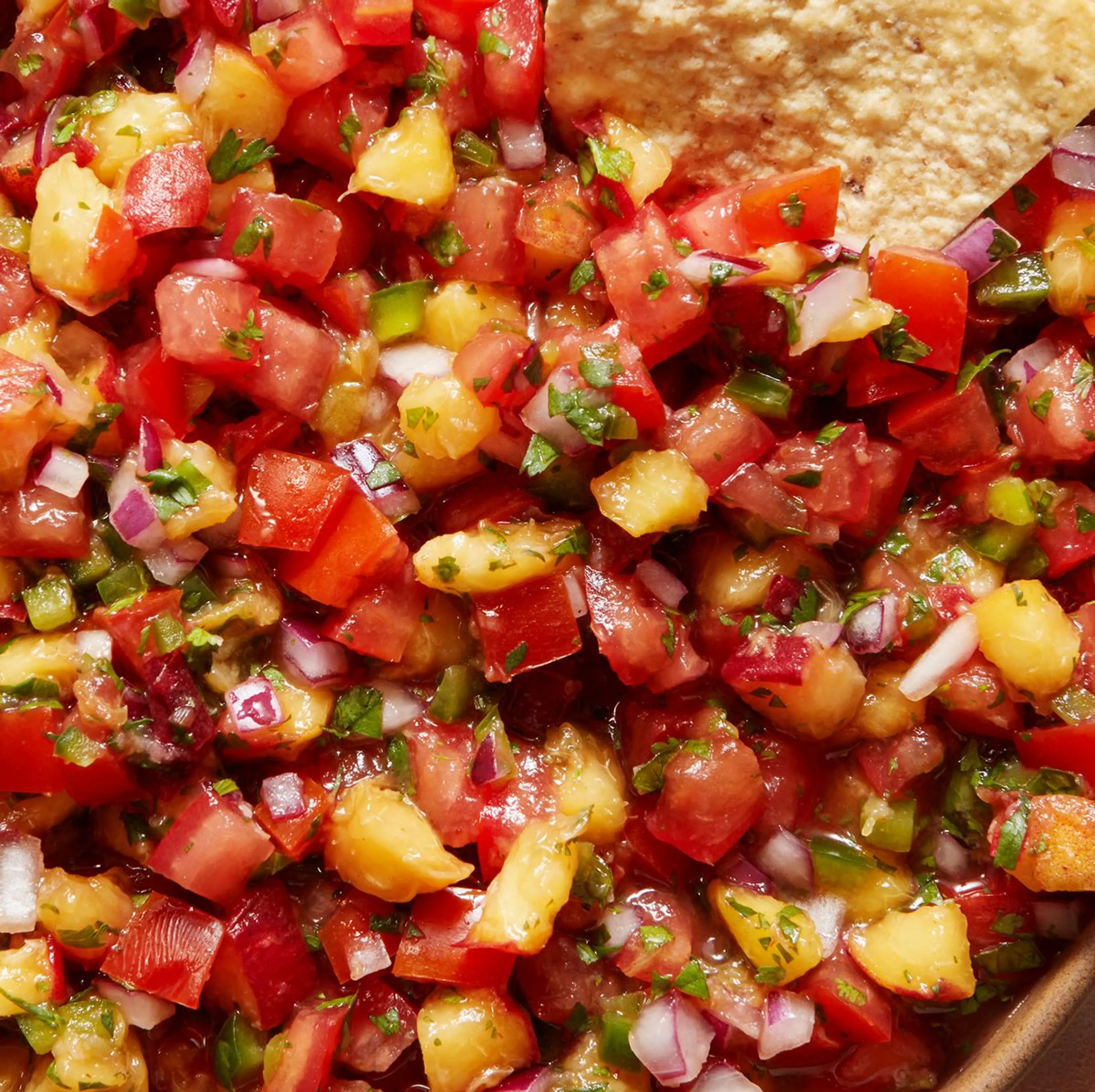 TJ’s Copycat Peach Salsa