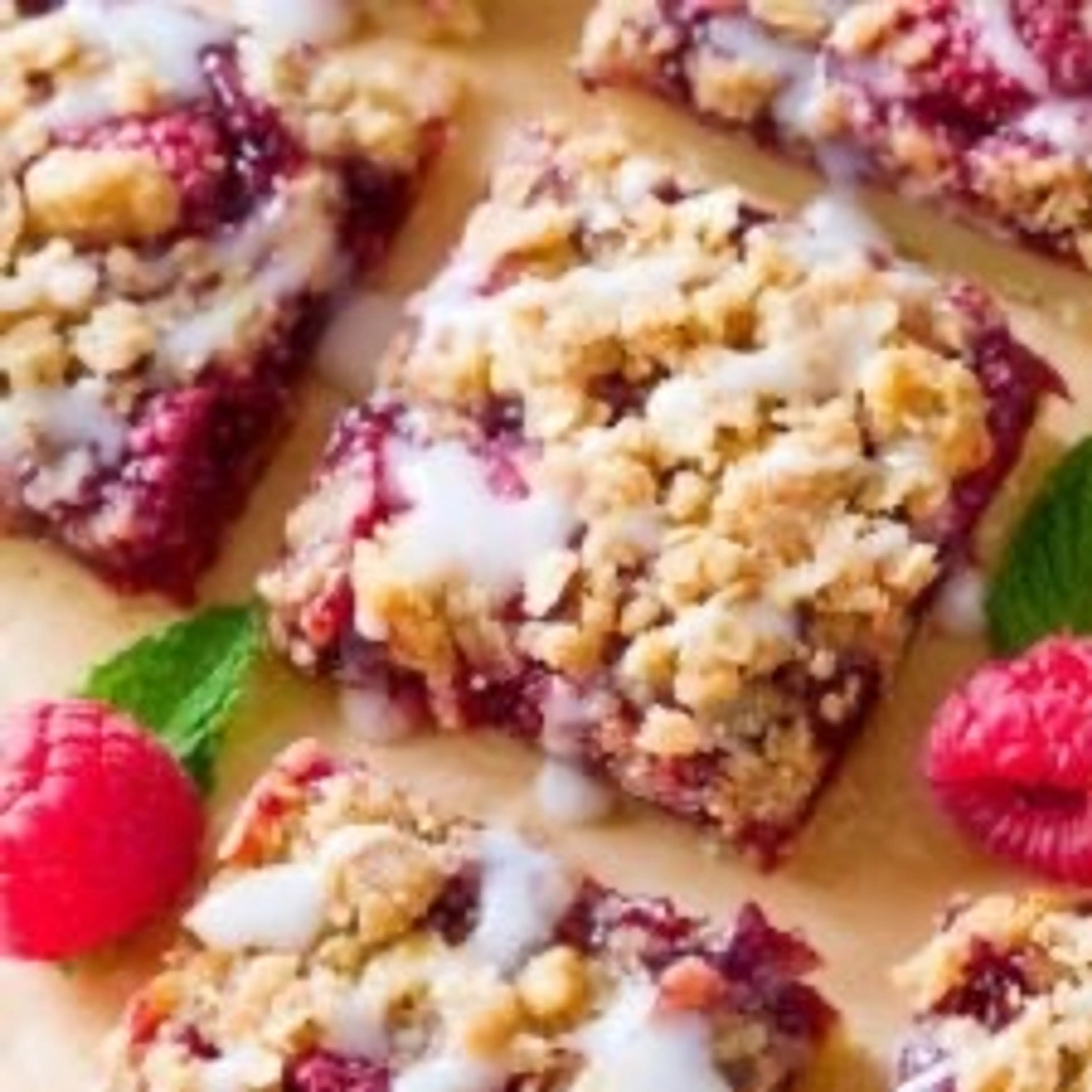 Raspberry Streusel Bars