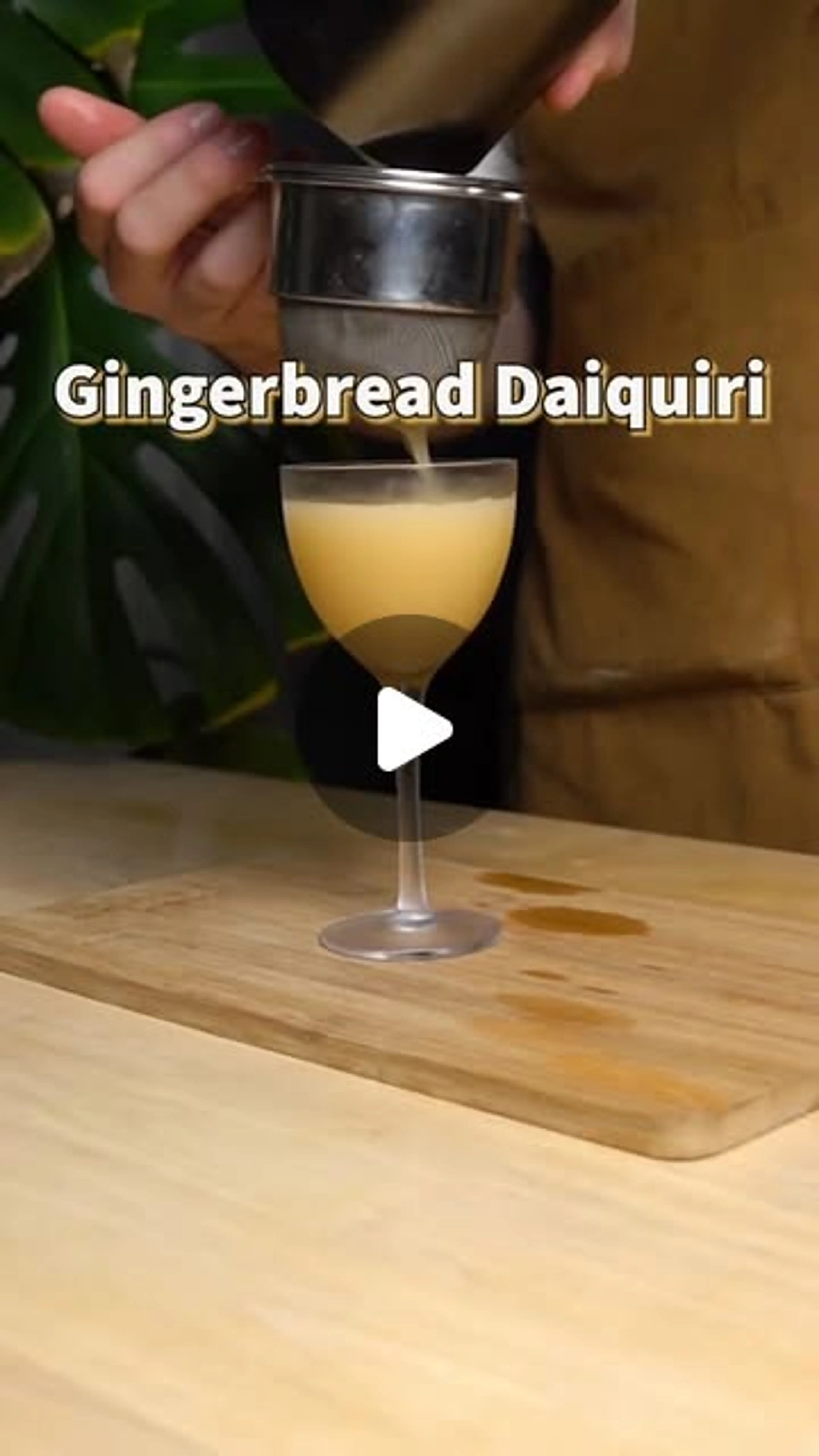 Gingerbread Daiquiri