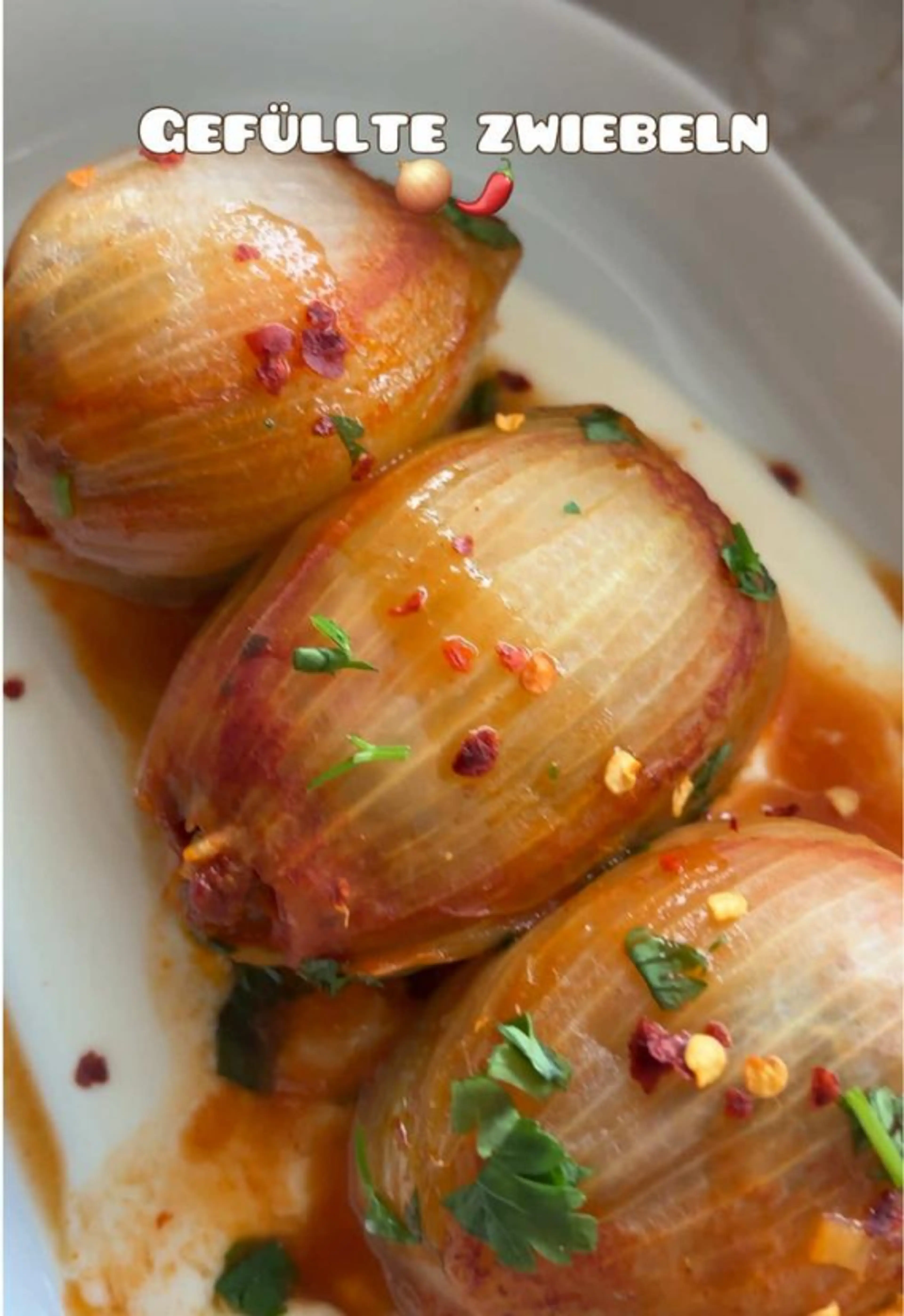Gefüllte Zwiebeln Mit Hack Und Gemüse