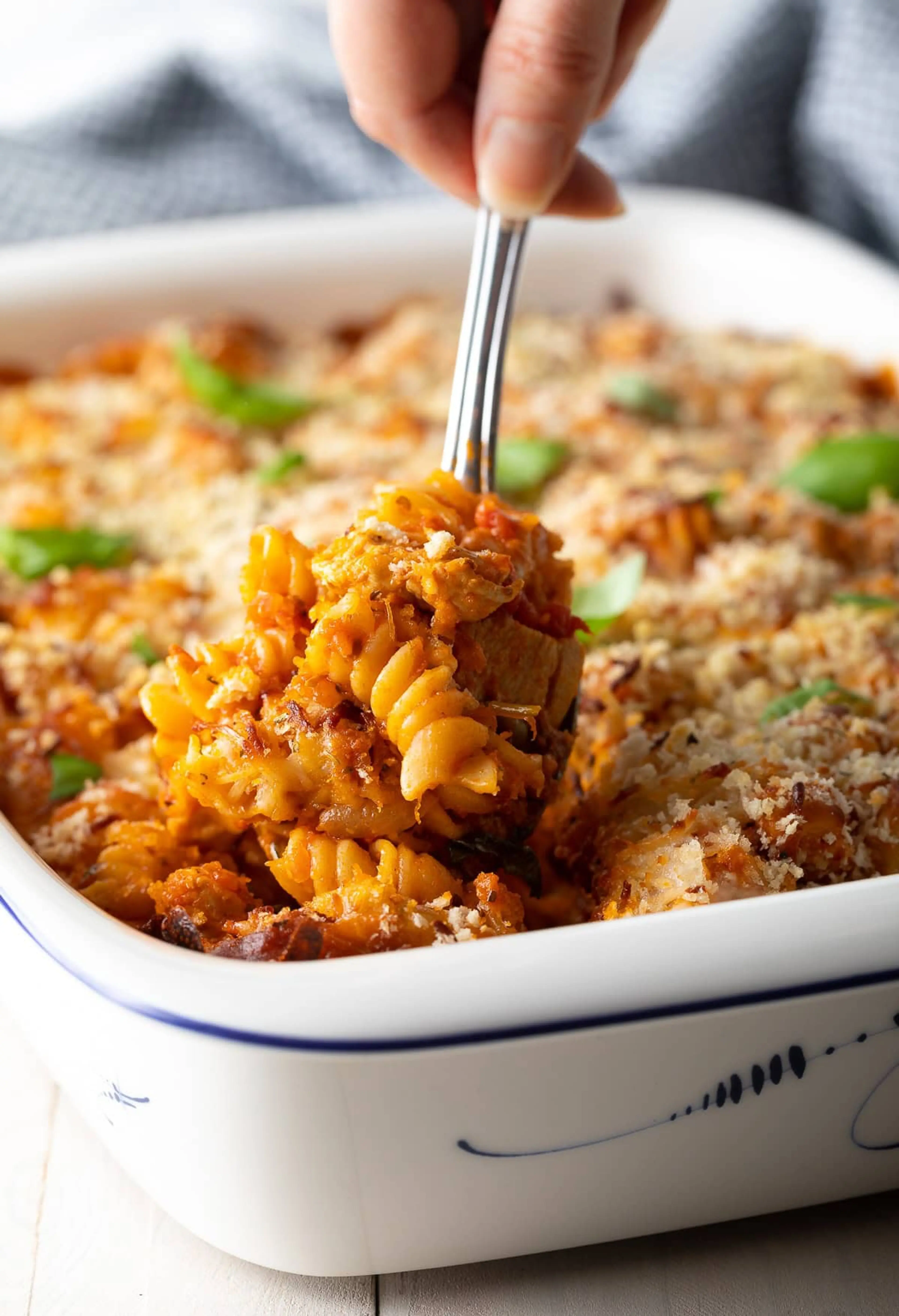 No-Boil Chicken Parmesan Pasta Recipe