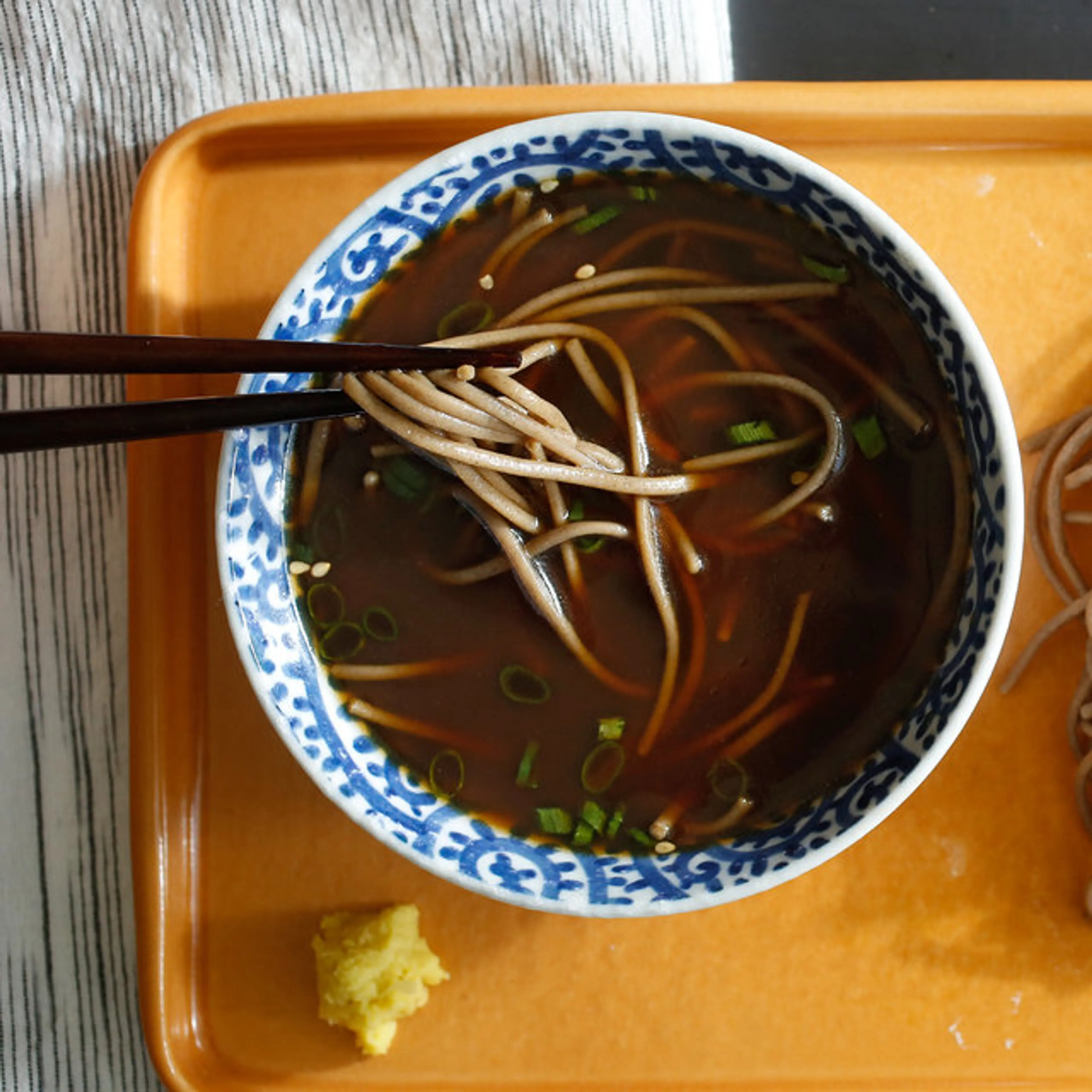 Cold Soba Noodles With Dipping Sauce