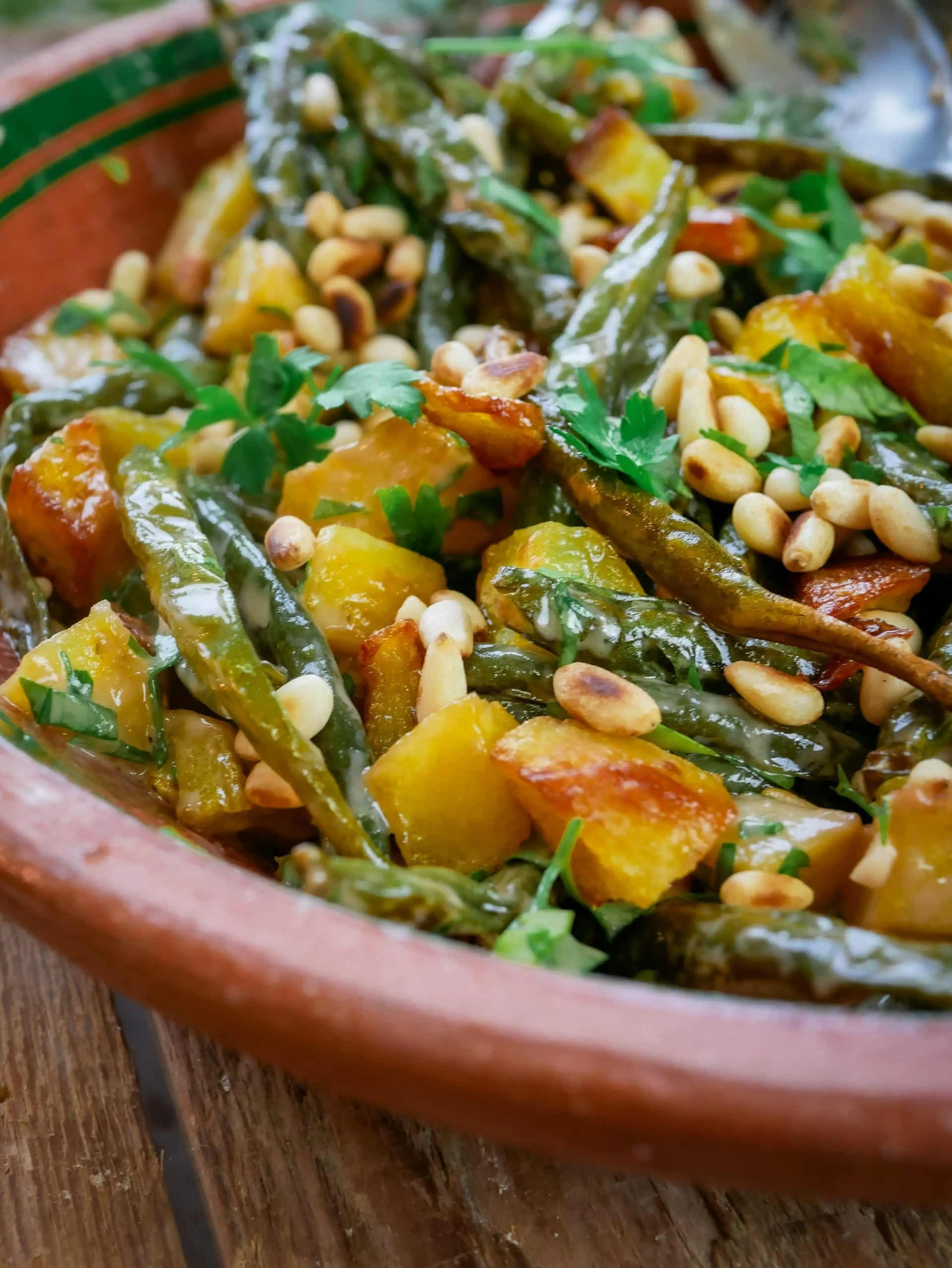 Sommersalat mit Tahini