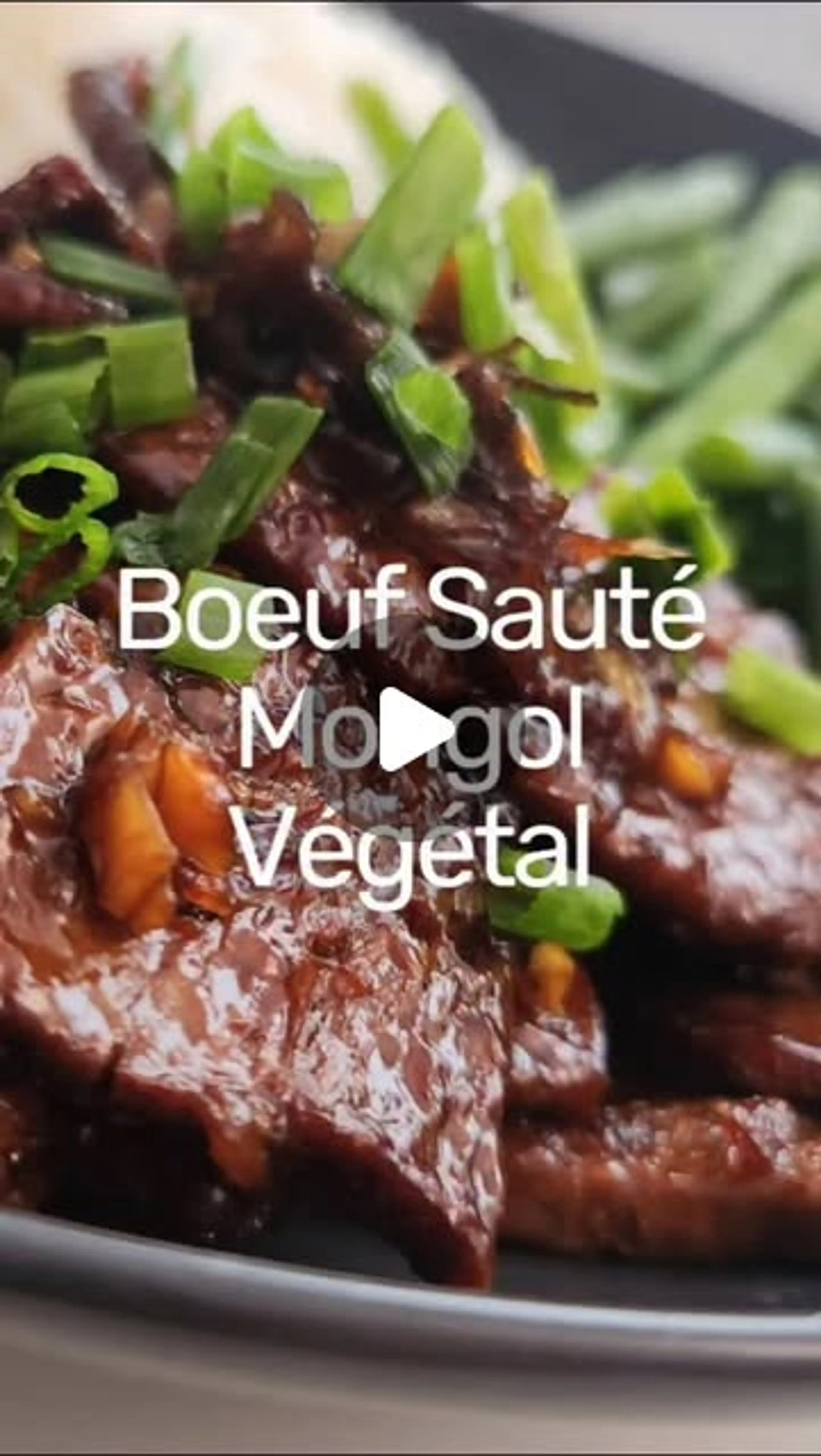 Boeuf" Sauté Mongol Mais Végétal