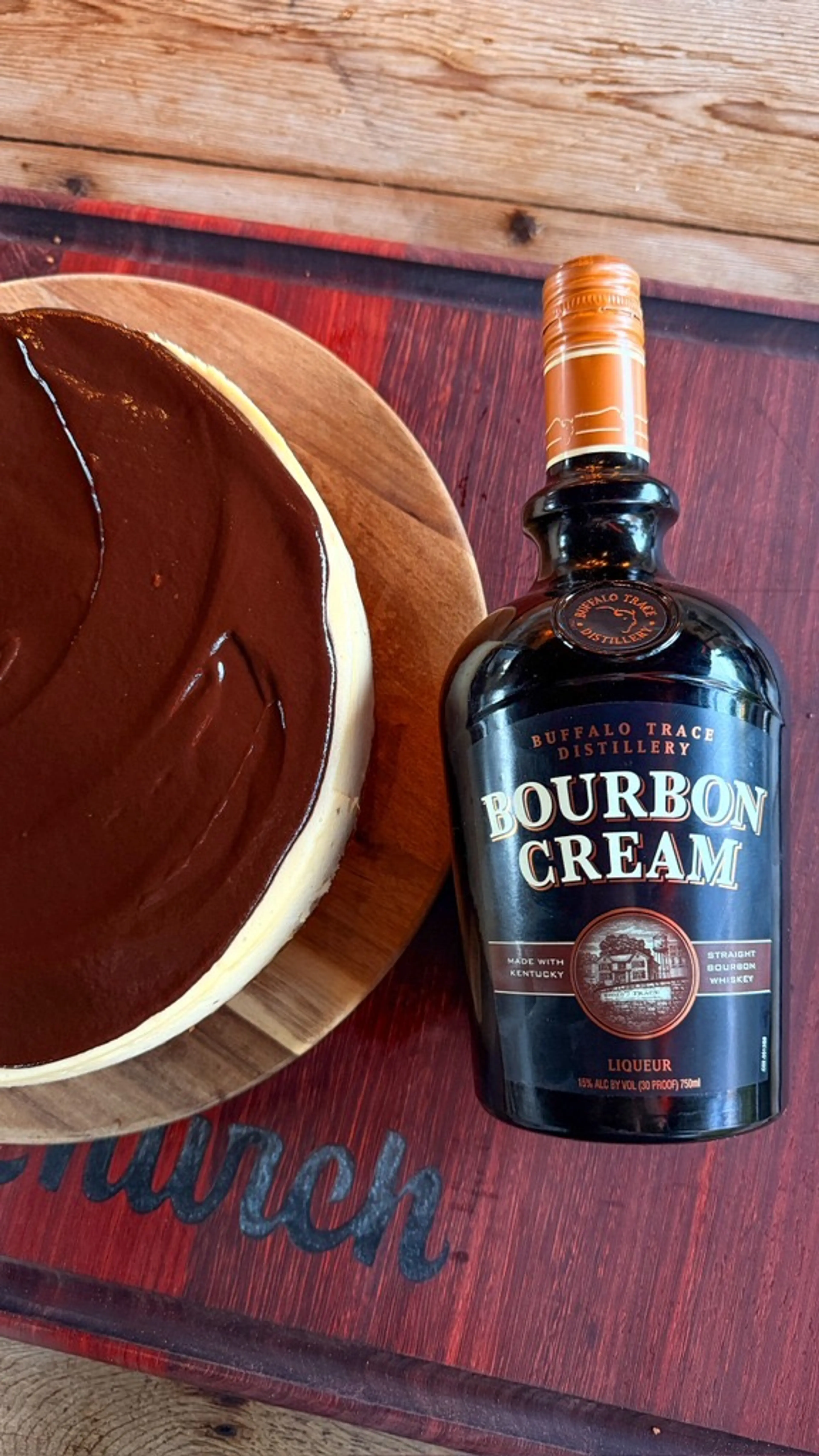 Bourbon Cream Cheesecake