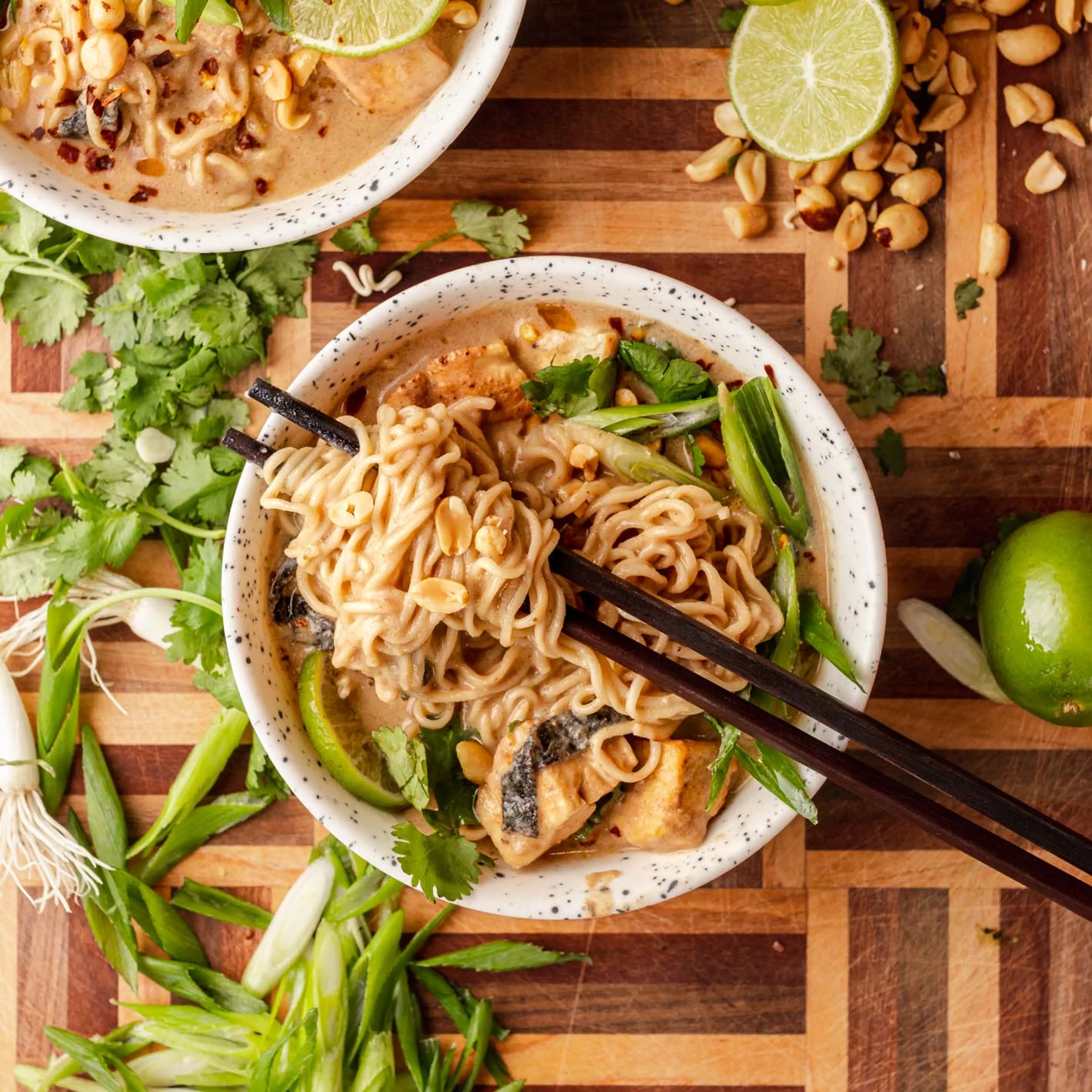 Spicy Peanut Ramen