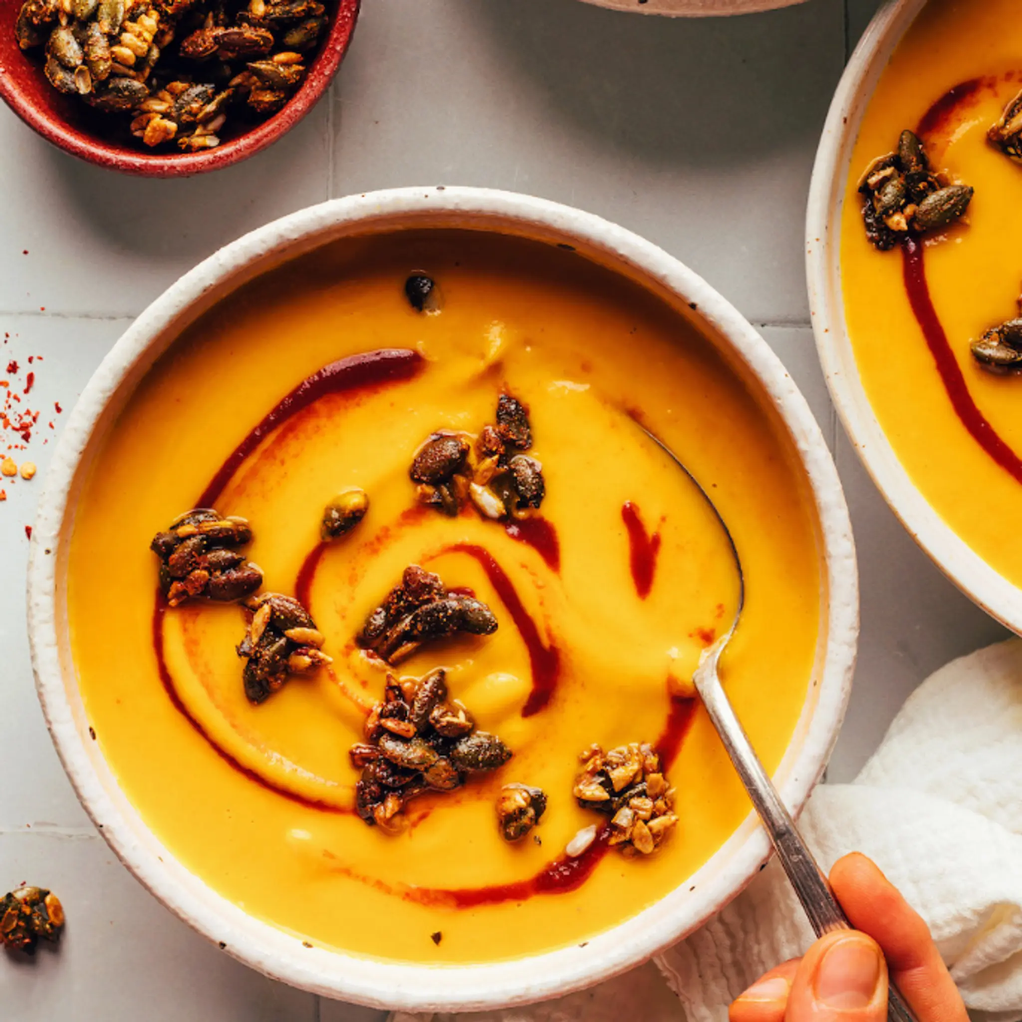 Creamy Carrot Ginger Soup