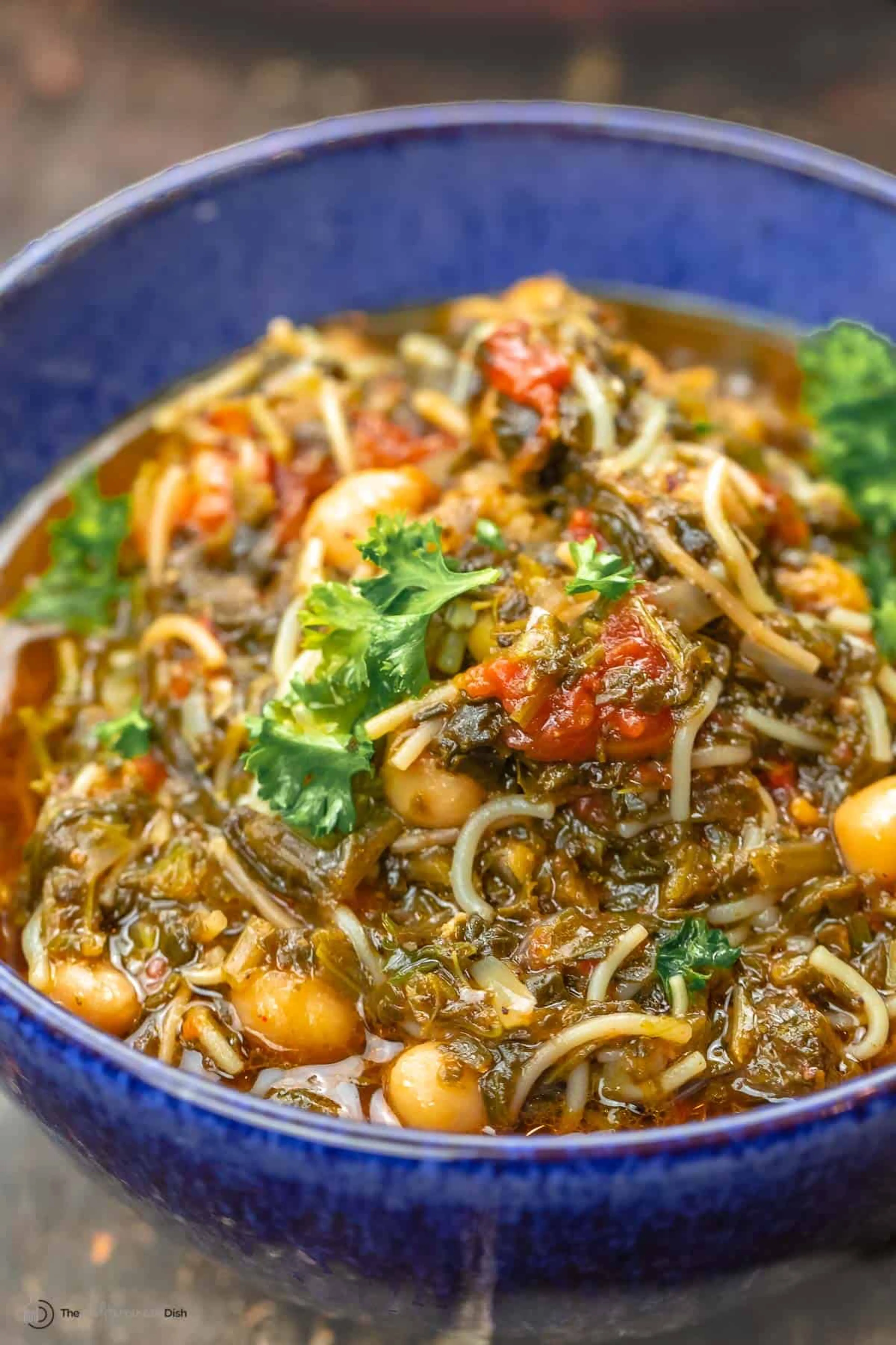 Mediterranean Spinach Chickpea Stew