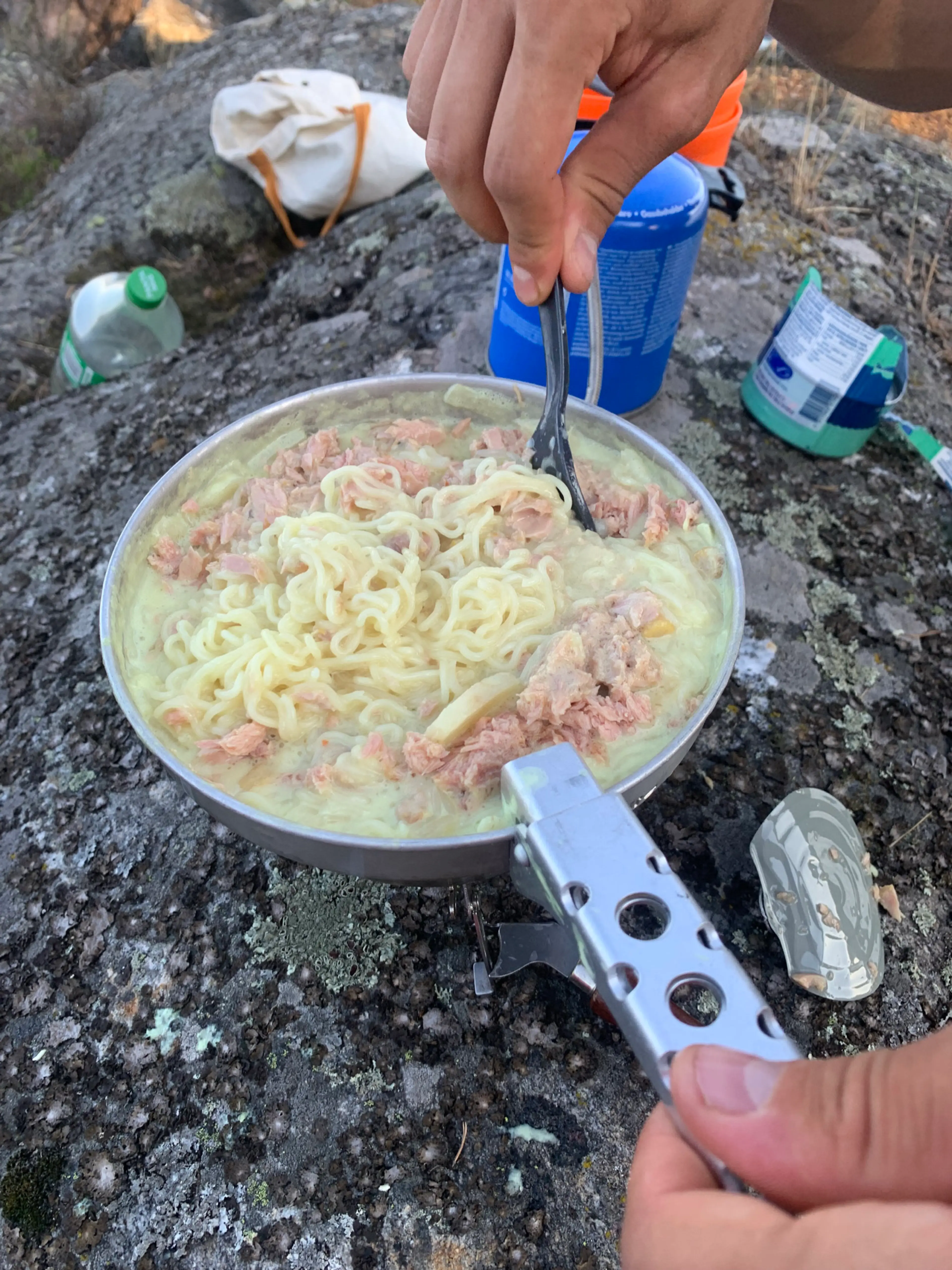 Nudlar I Stormkök