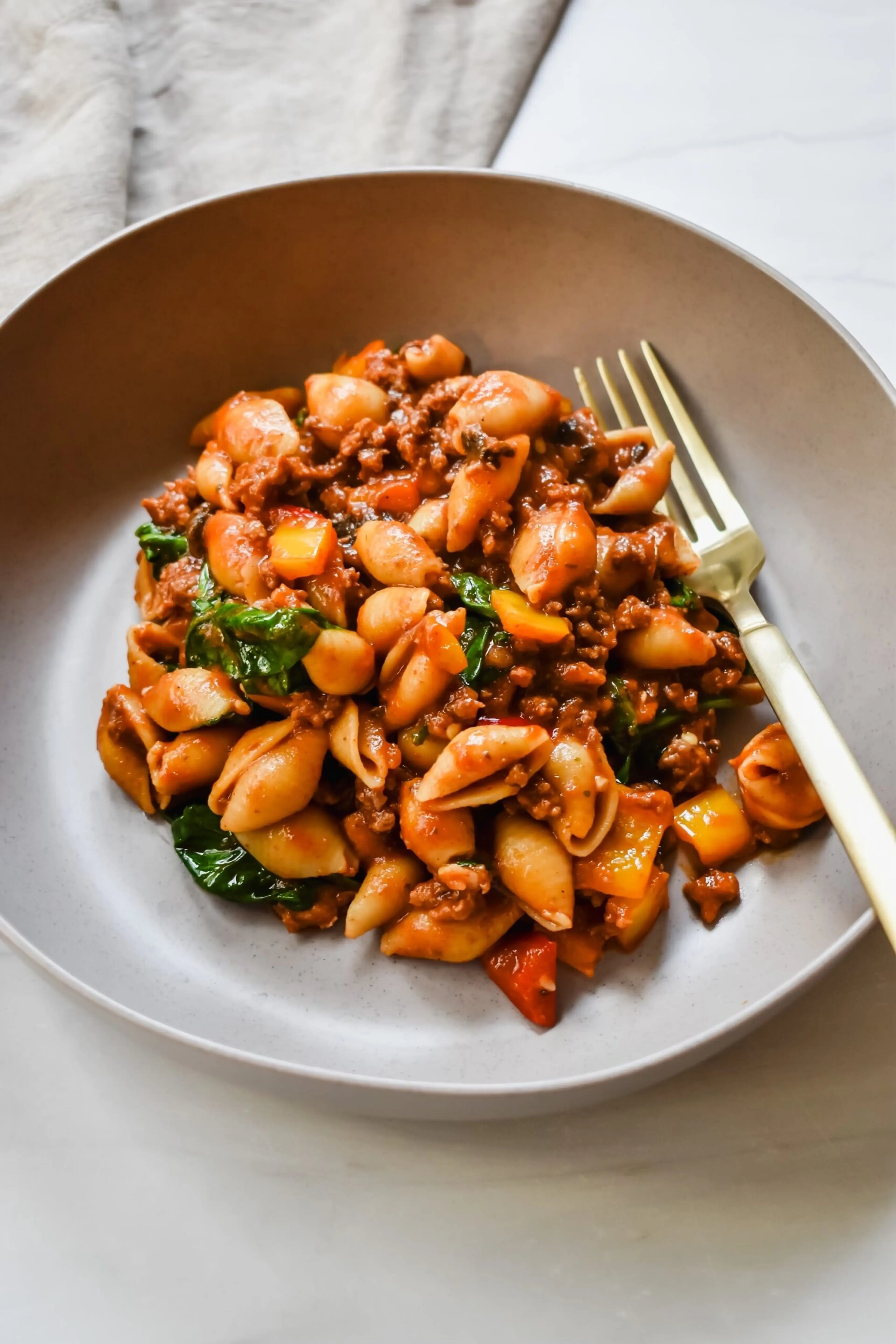 Healthy Taco Pasta
