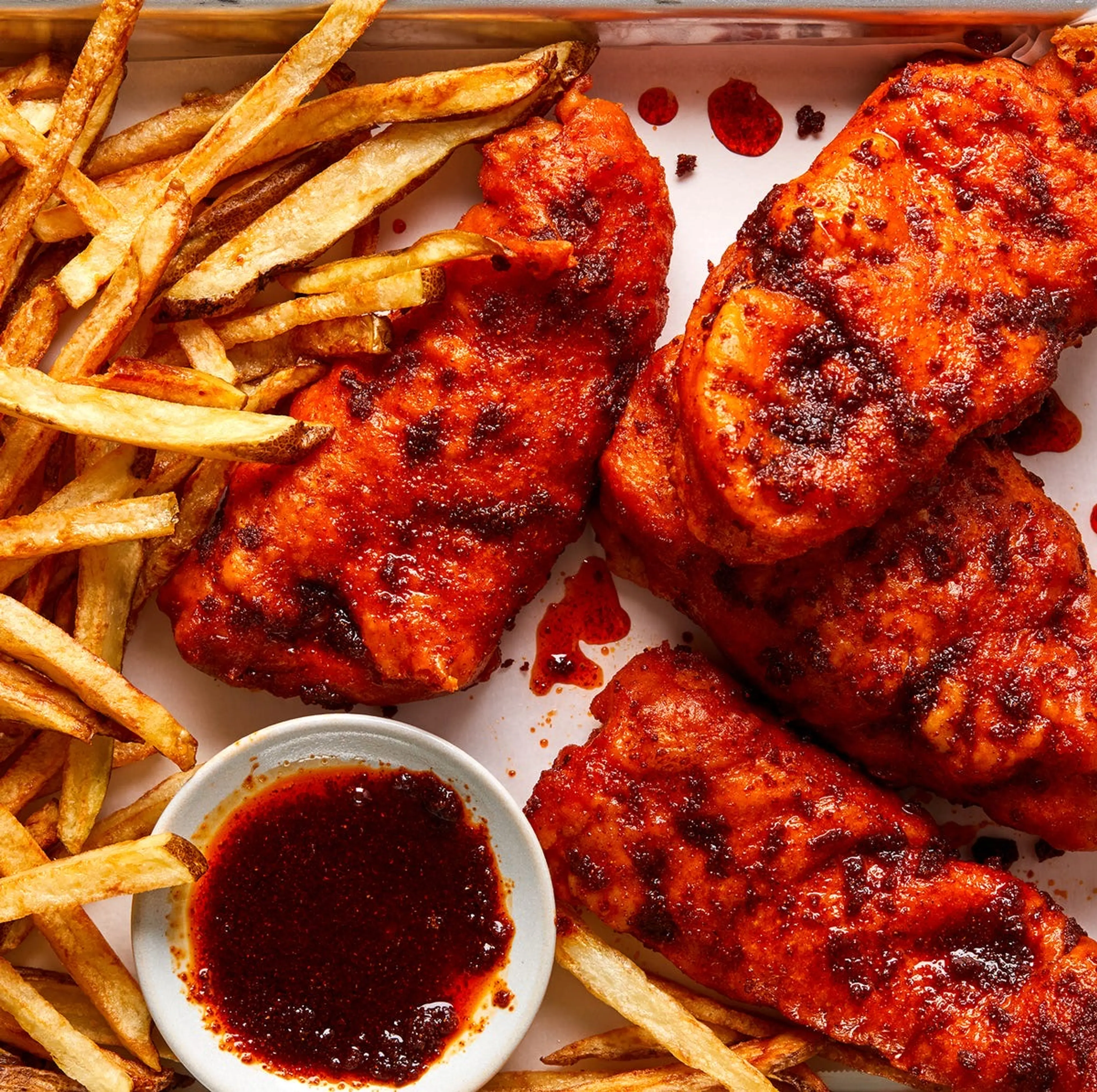 Nashville Hot Fish And Chips