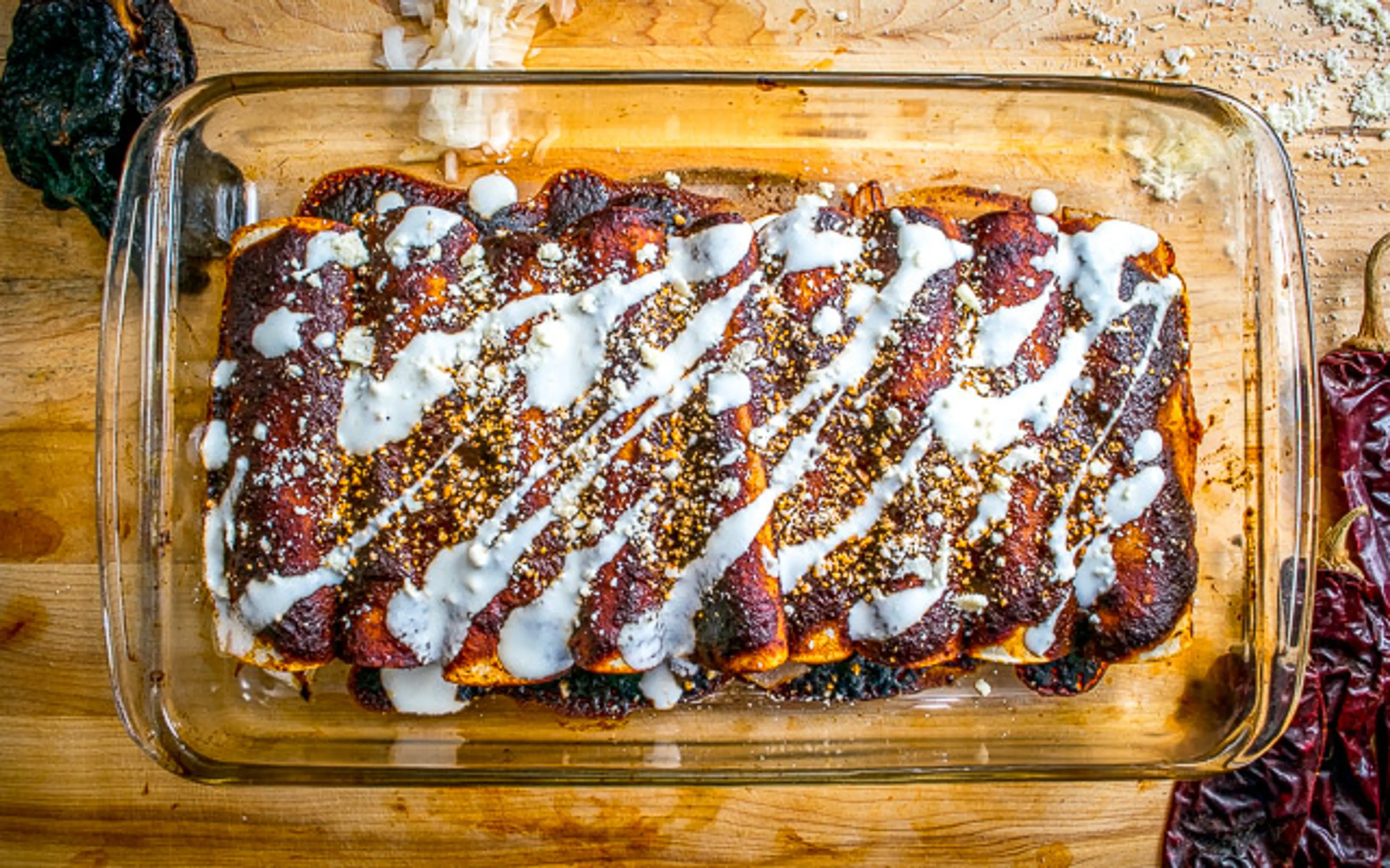 Colorado Chicken Enchiladas