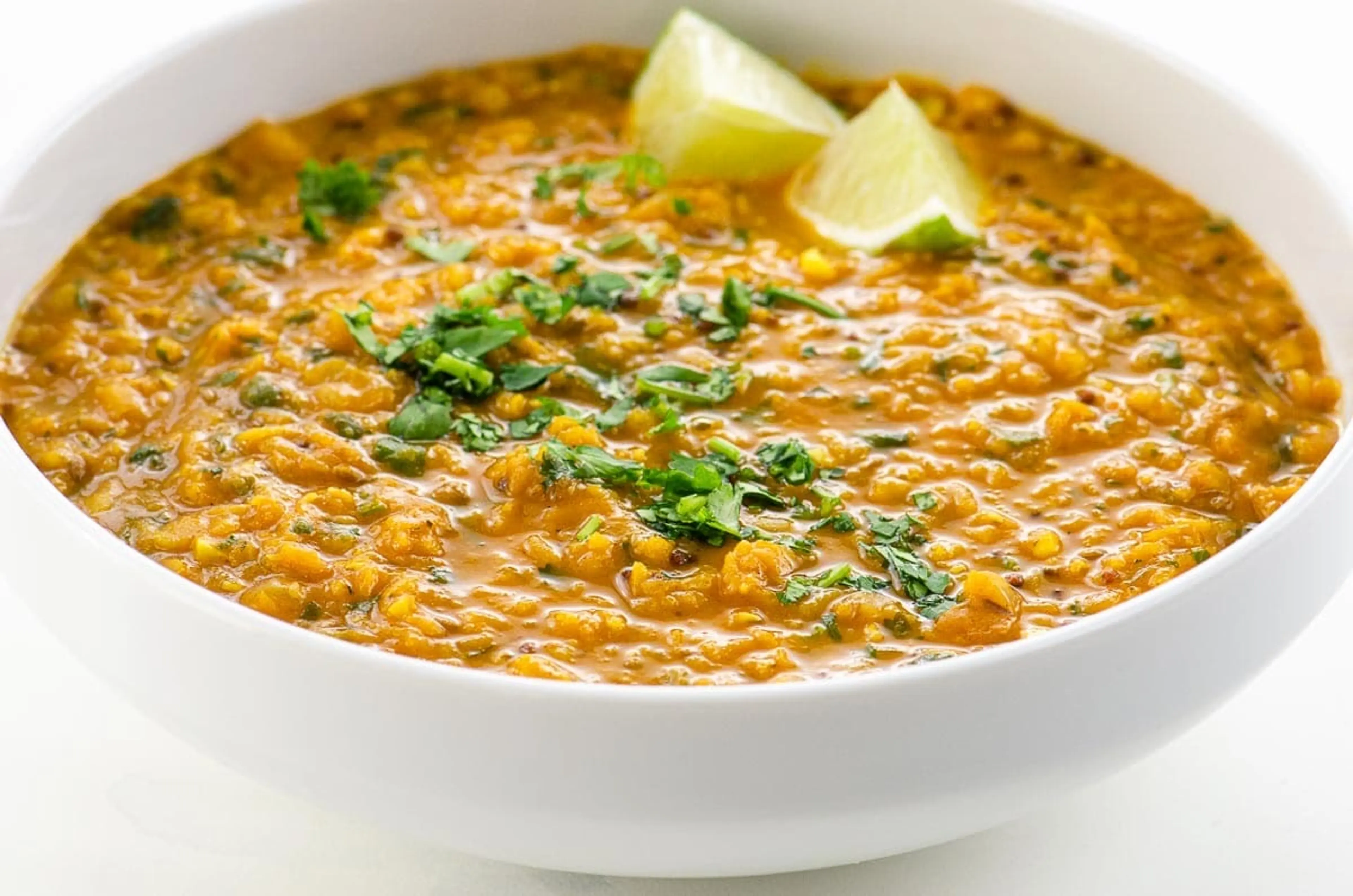 Red Lentil Dahl with Coconut Milk