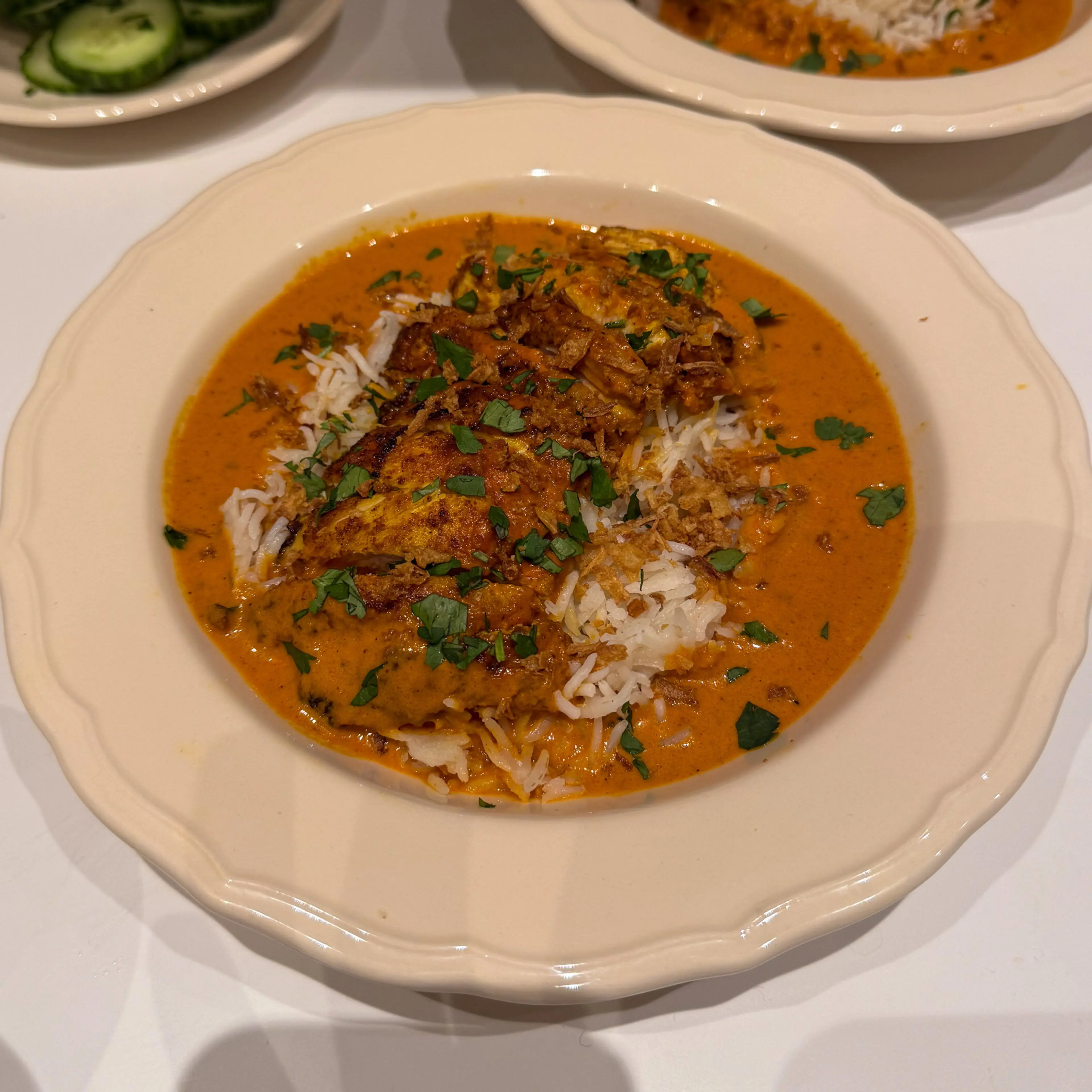Butter Chicken Brothy Rice