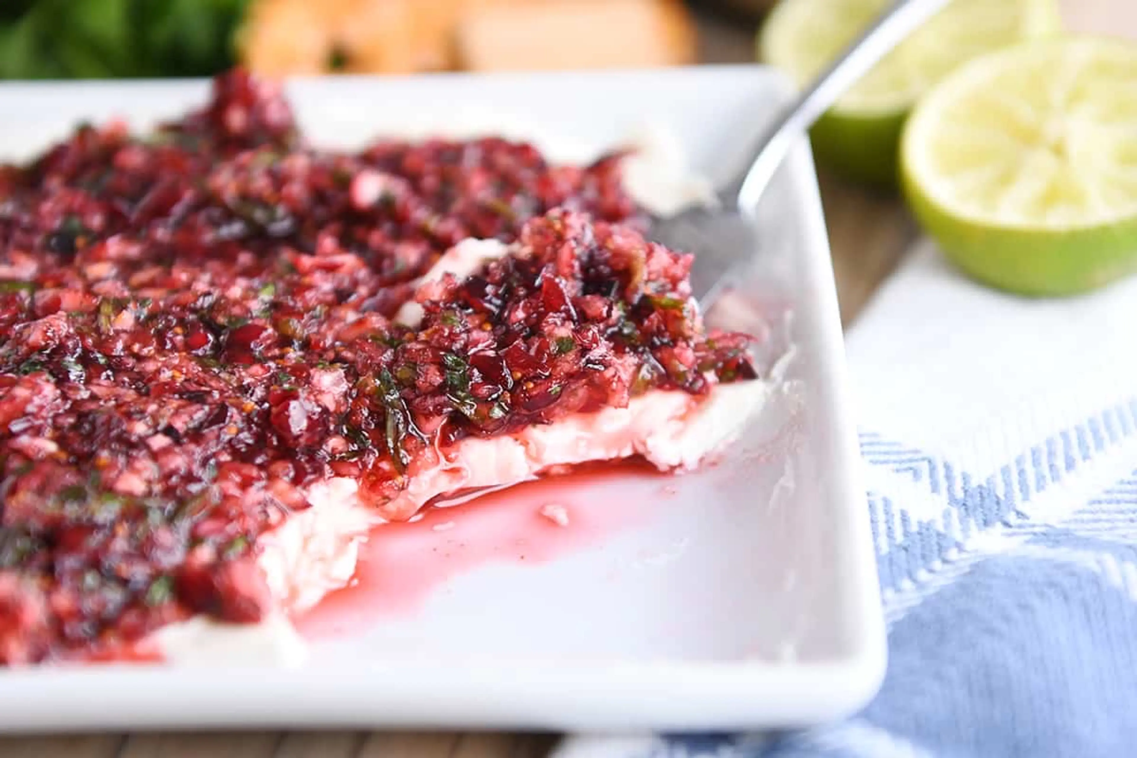 Cranberry-Jalapeno Cream Cheese Dip