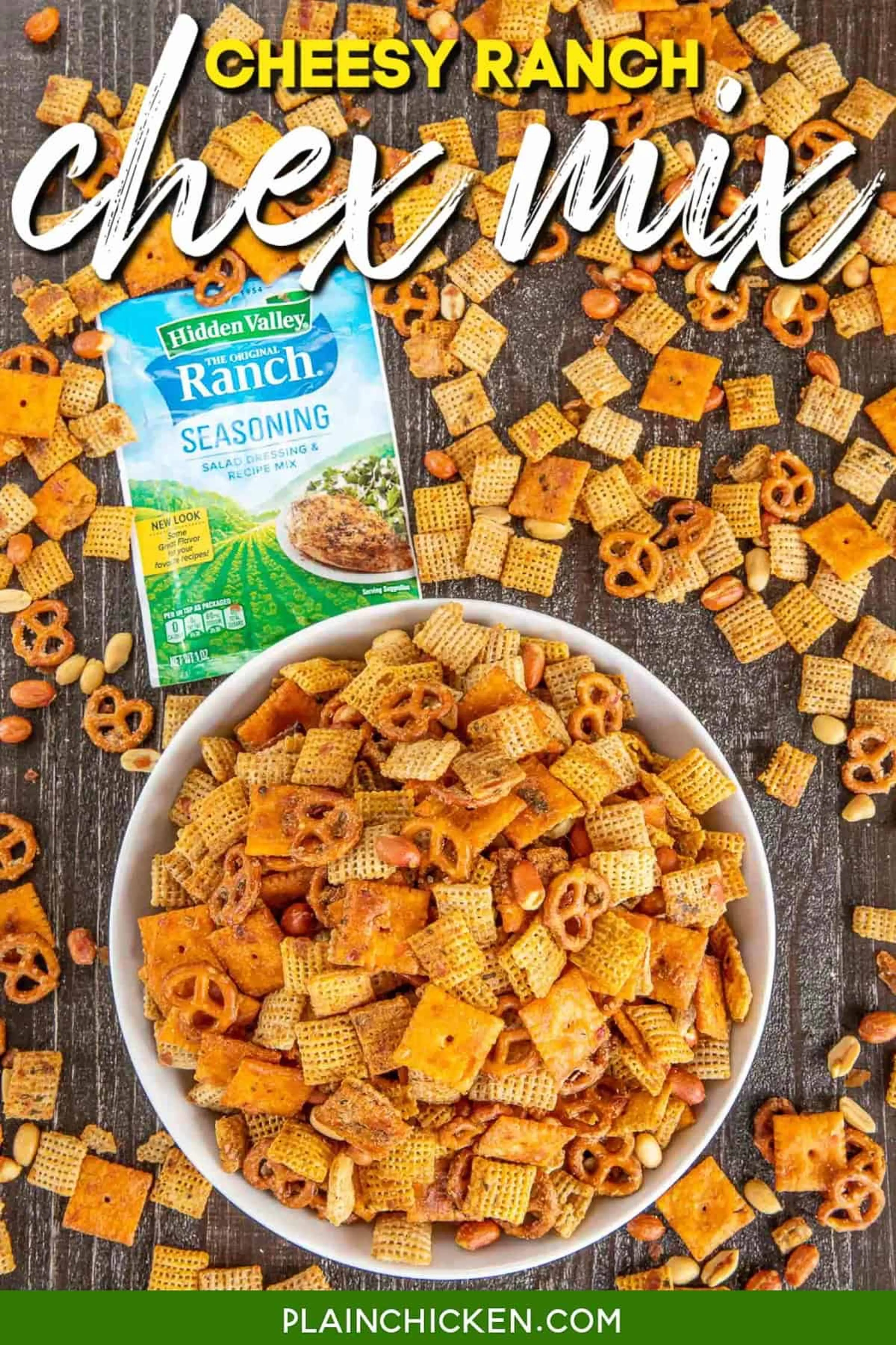 Cheesy Ranch Chex Mix