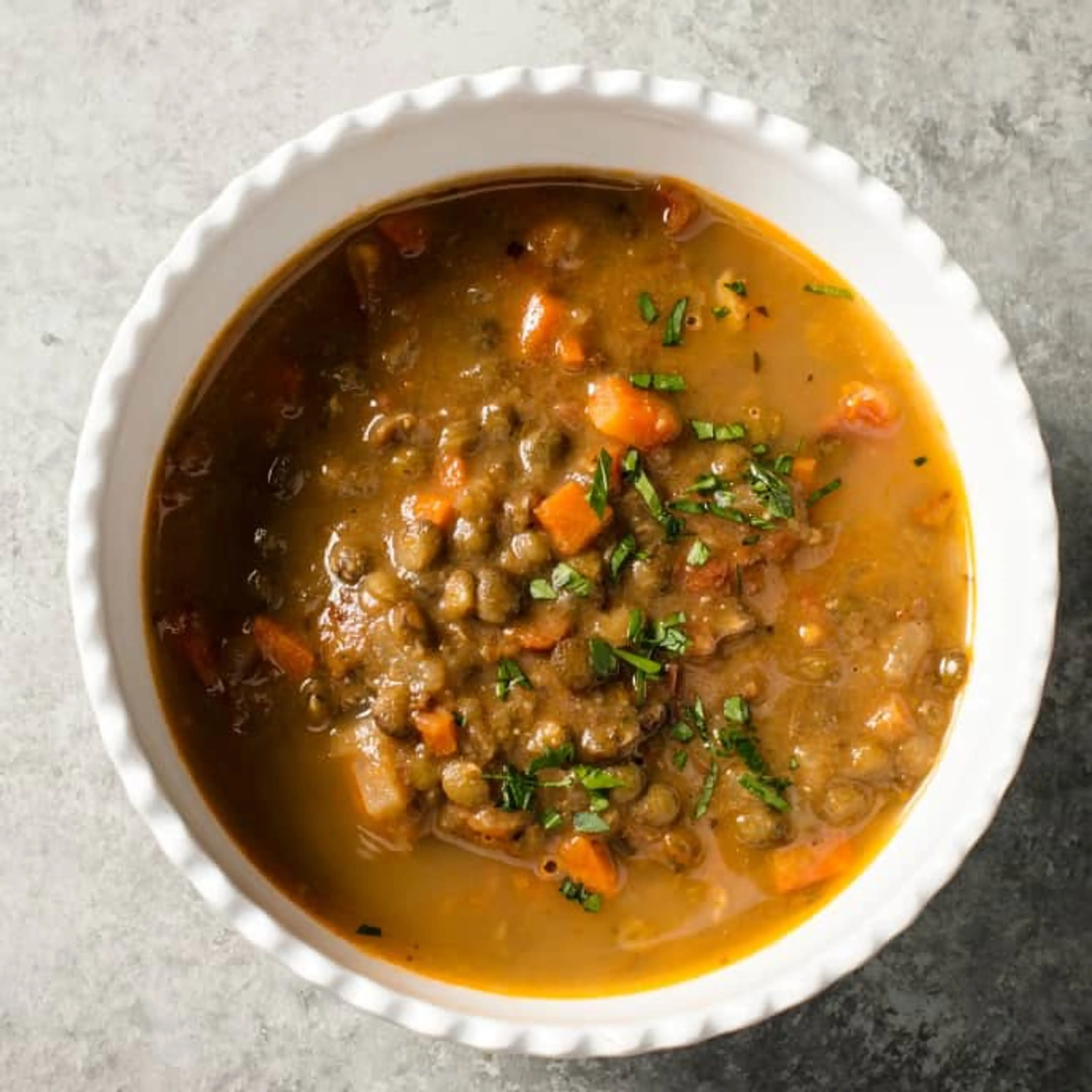 Hearty Lentil Soup (ATK)