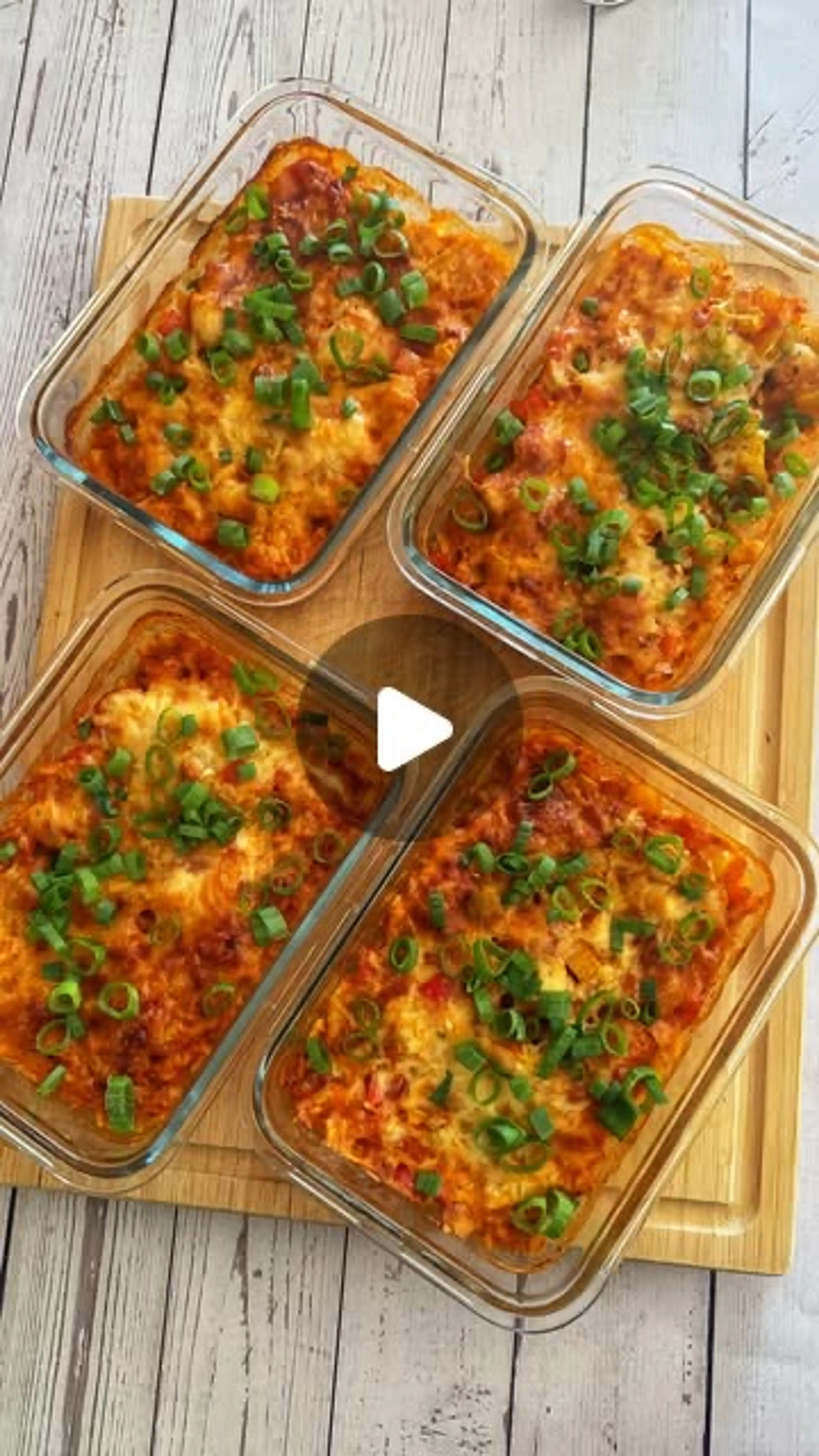 Paprika Hähnchen Auflauf