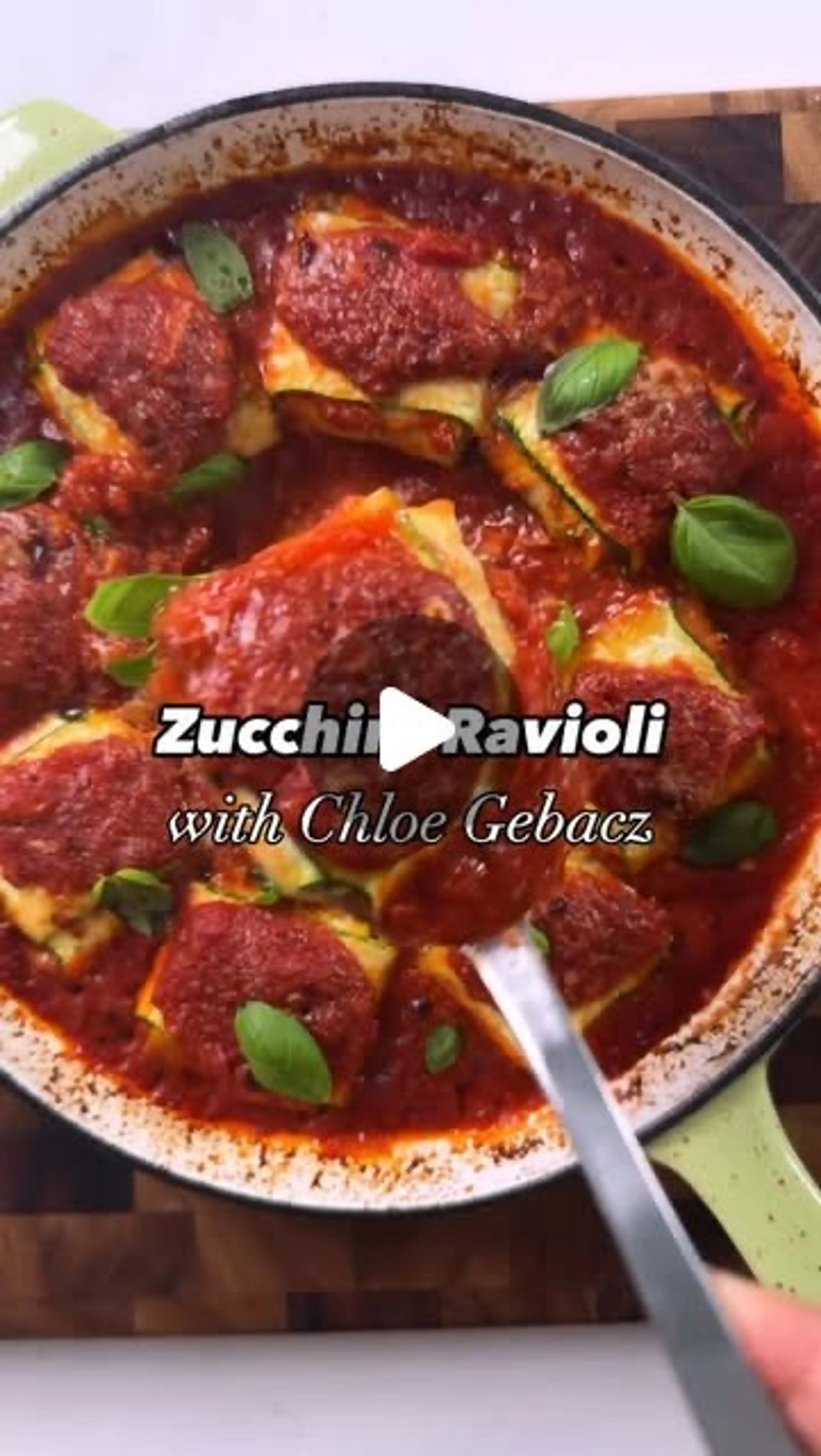 Zucchini Ravioli