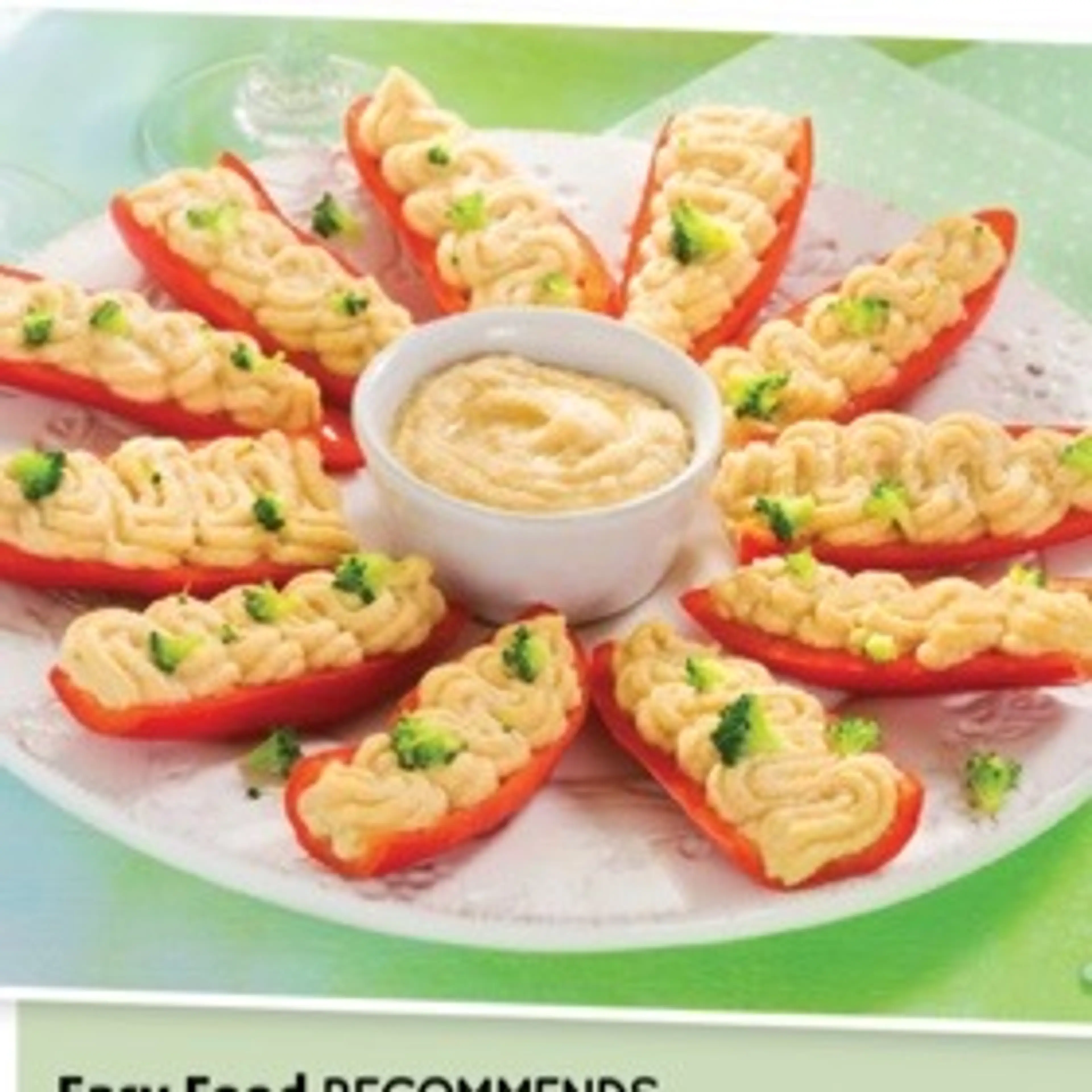 Hummus Pepper Bites