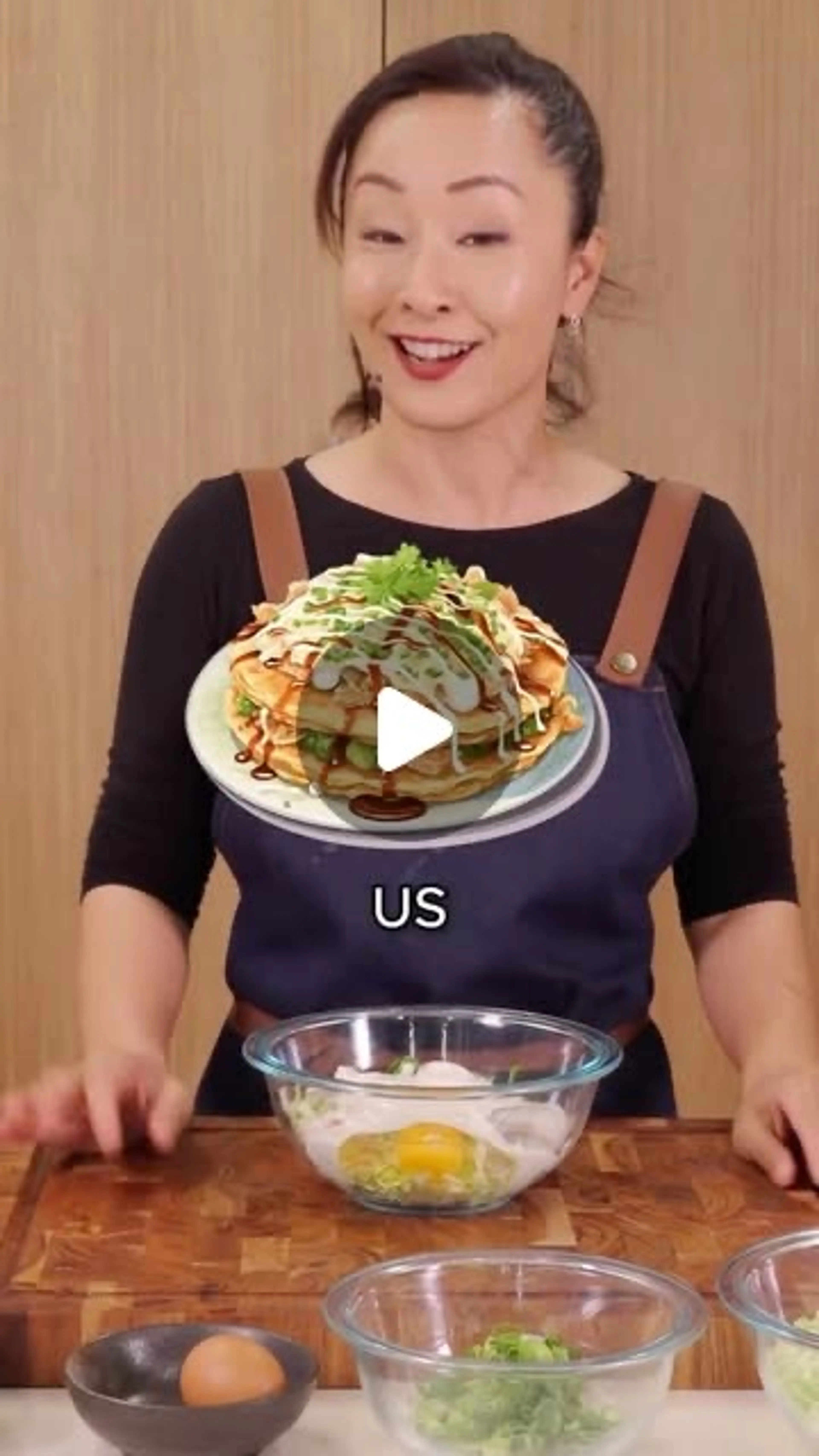 Okonomiyaki – Japanese Pancake