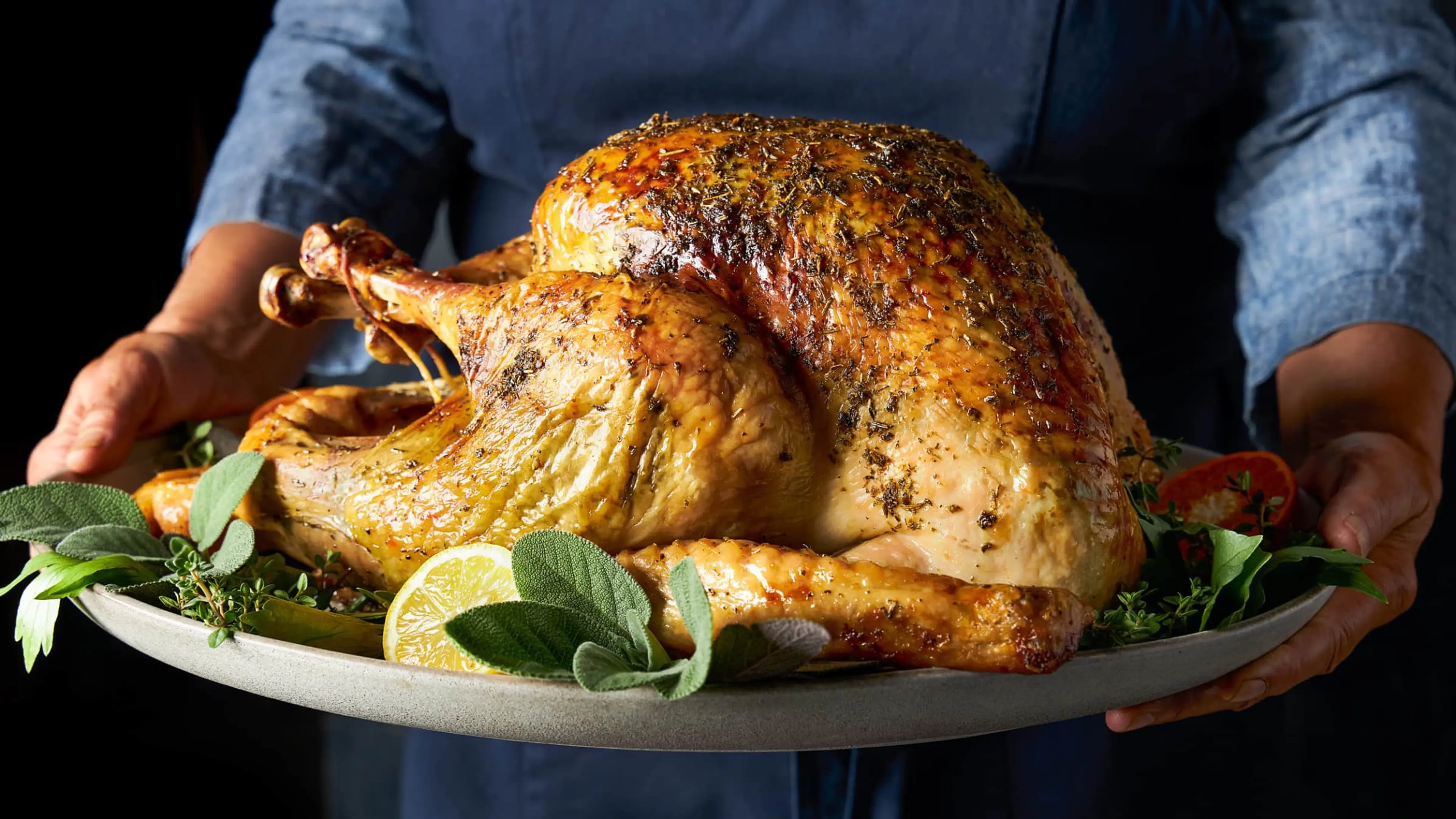 Herb Butter-Roasted Turkey And Gravy (ATK)