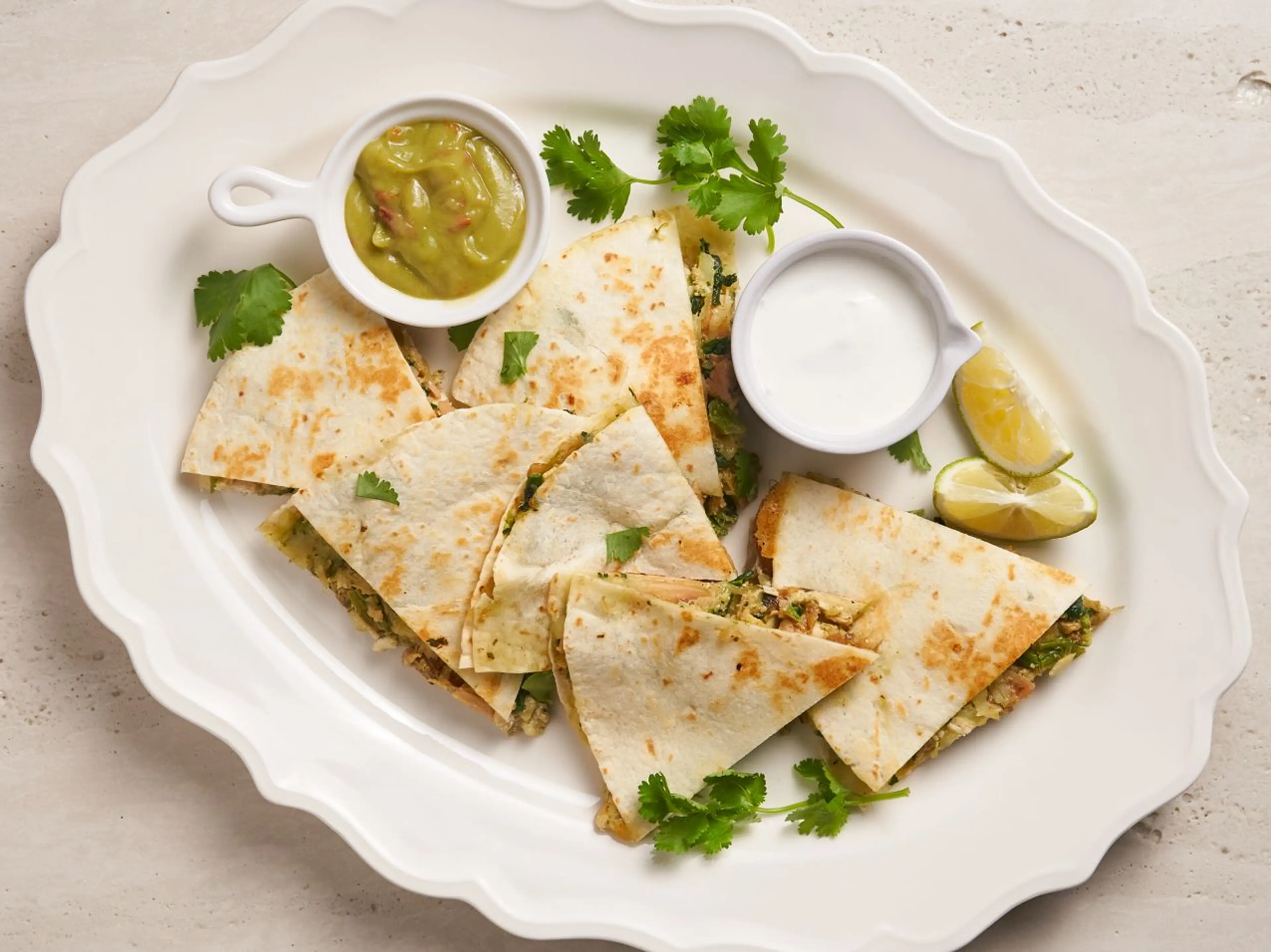 Chicken Pesto Quesadilla
