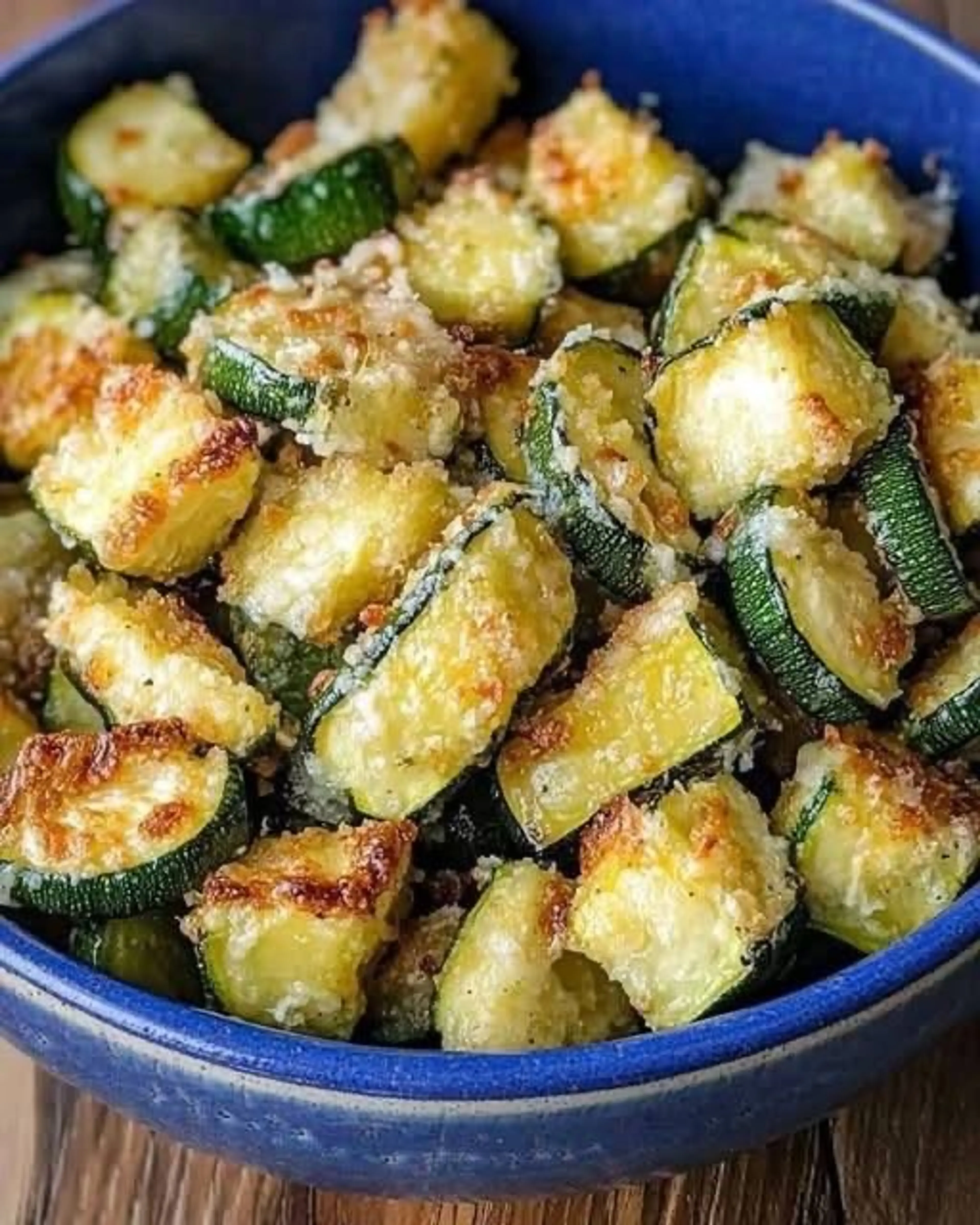 Air Fryer Zucchini with Parmesan