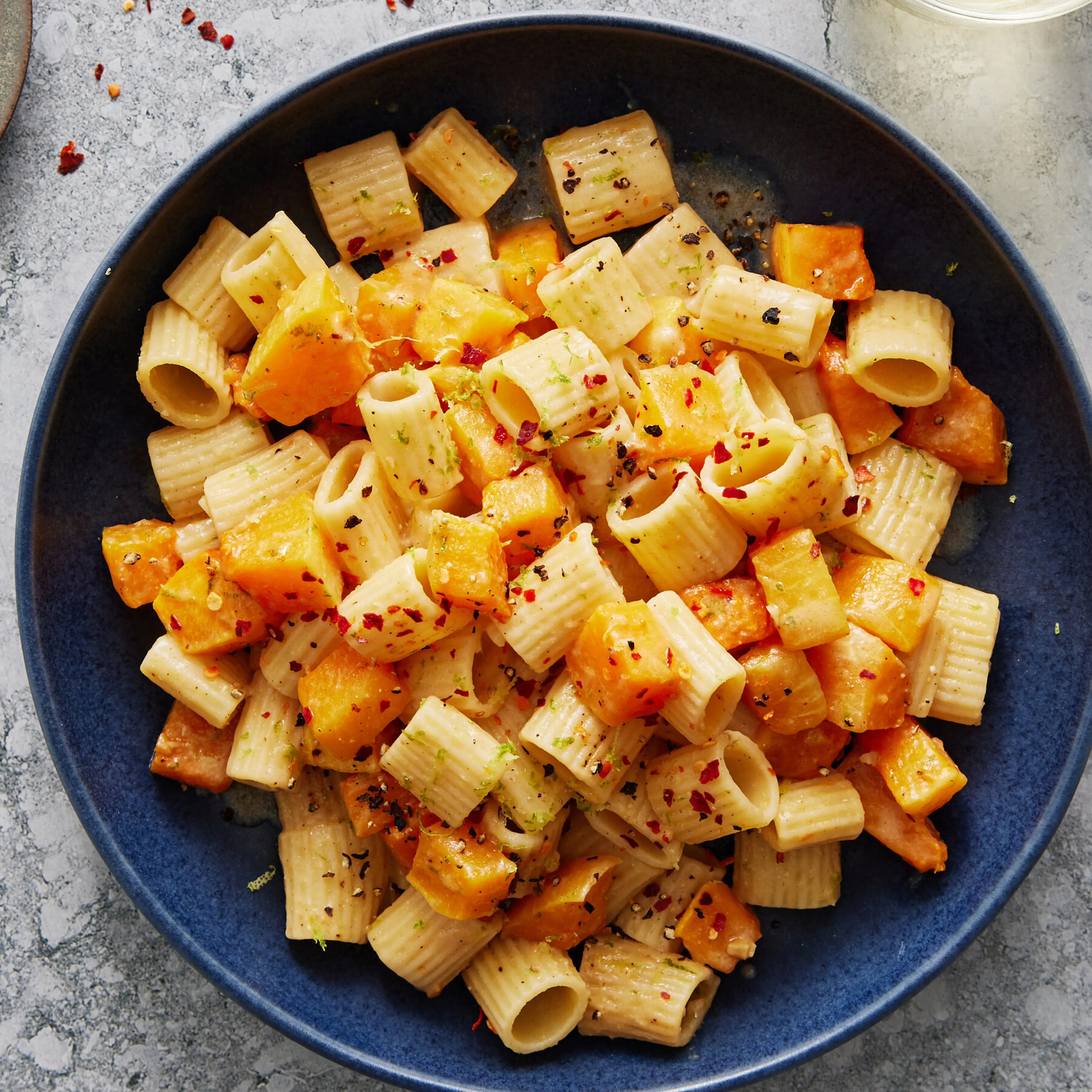 Miso-Butter Pasta With Butternut Squash