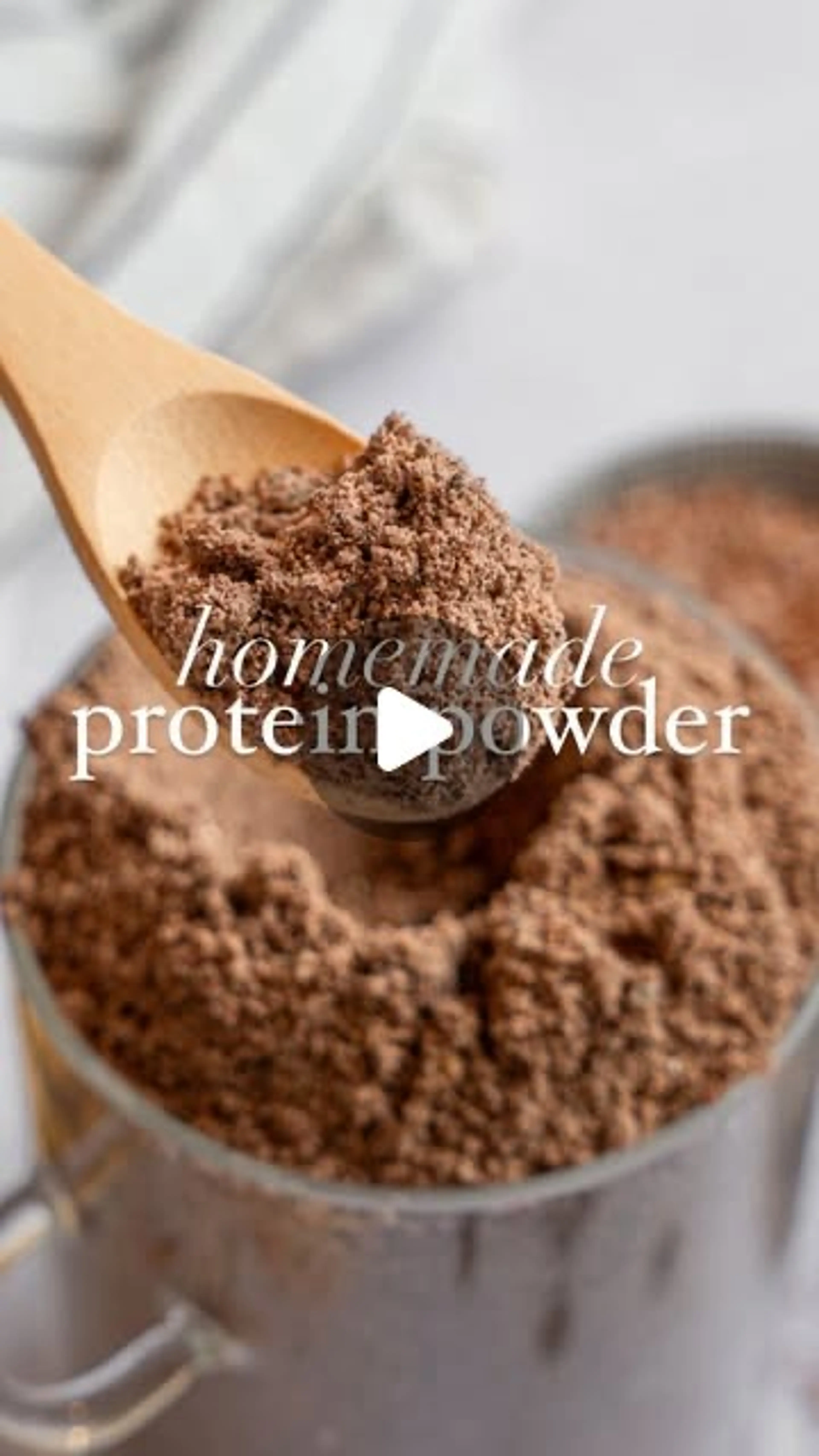 Homemade Protein Powder