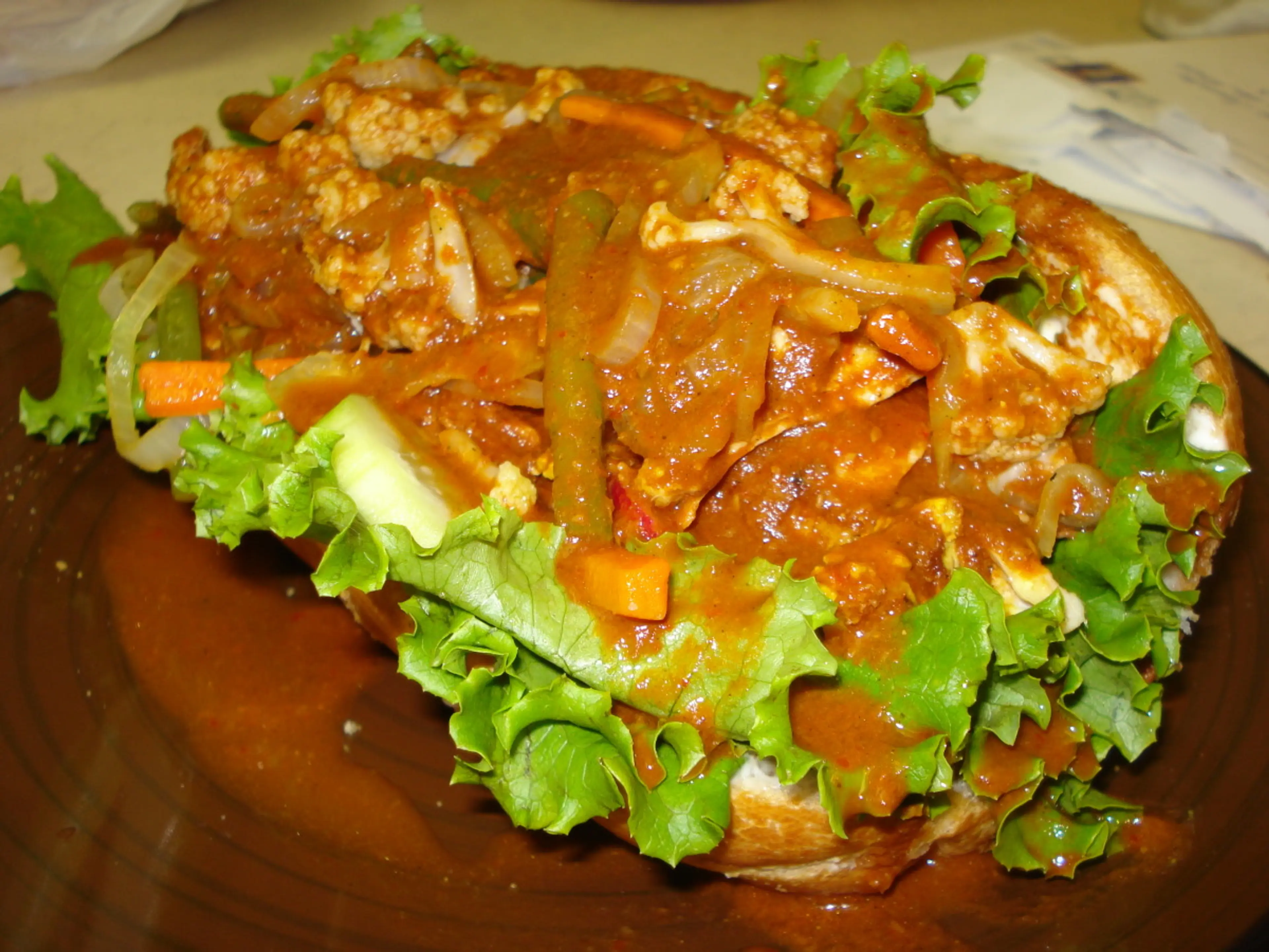 Panes Rellenos (Salvadorean Style Smothered Torta)