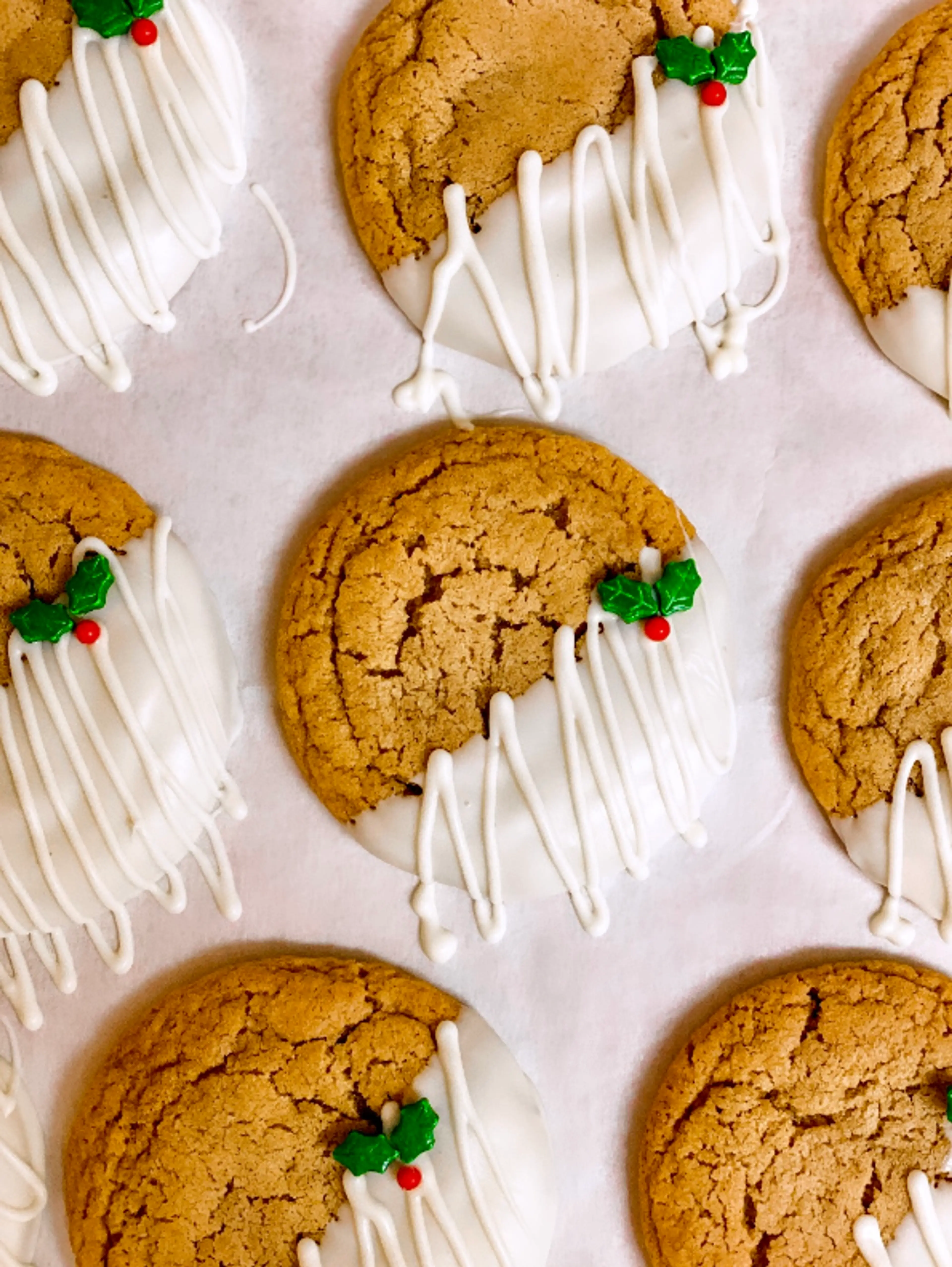 Chewy Maple Cinnamon Cookies with White Chocolate