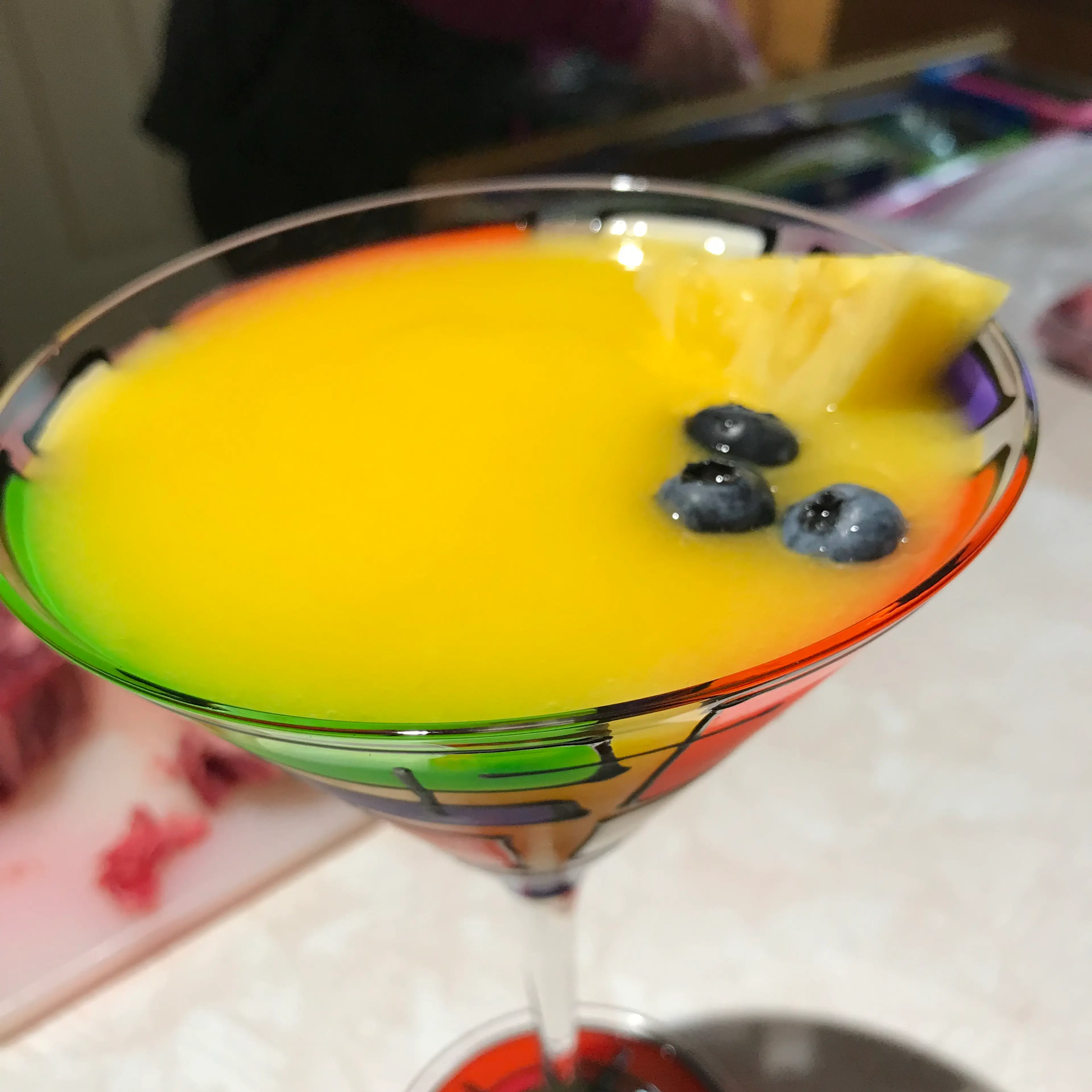 Stu’s Frozen Mango Martini