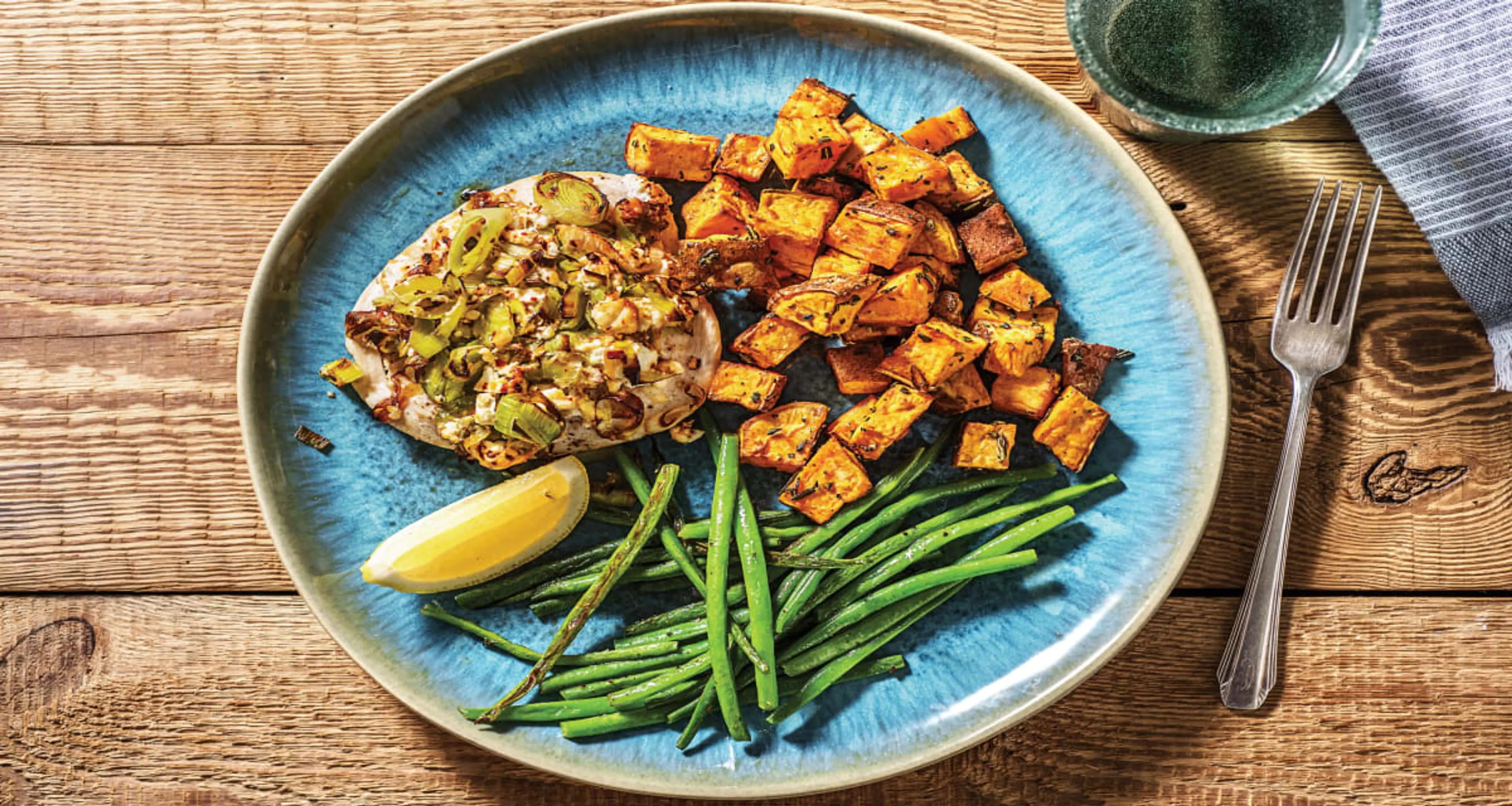 Leek & Fetta Chicken Breast